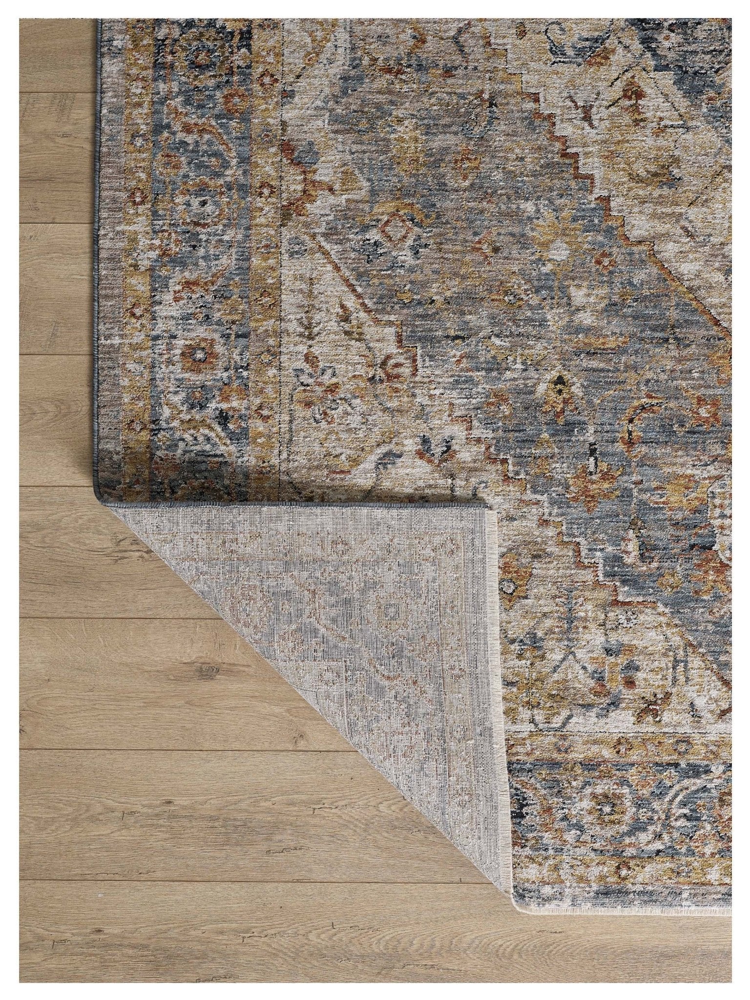 KAS Avani 8402 Blue Transitional Machinemade Rug - Rugs - KAS - Atlanta Designer Rugs