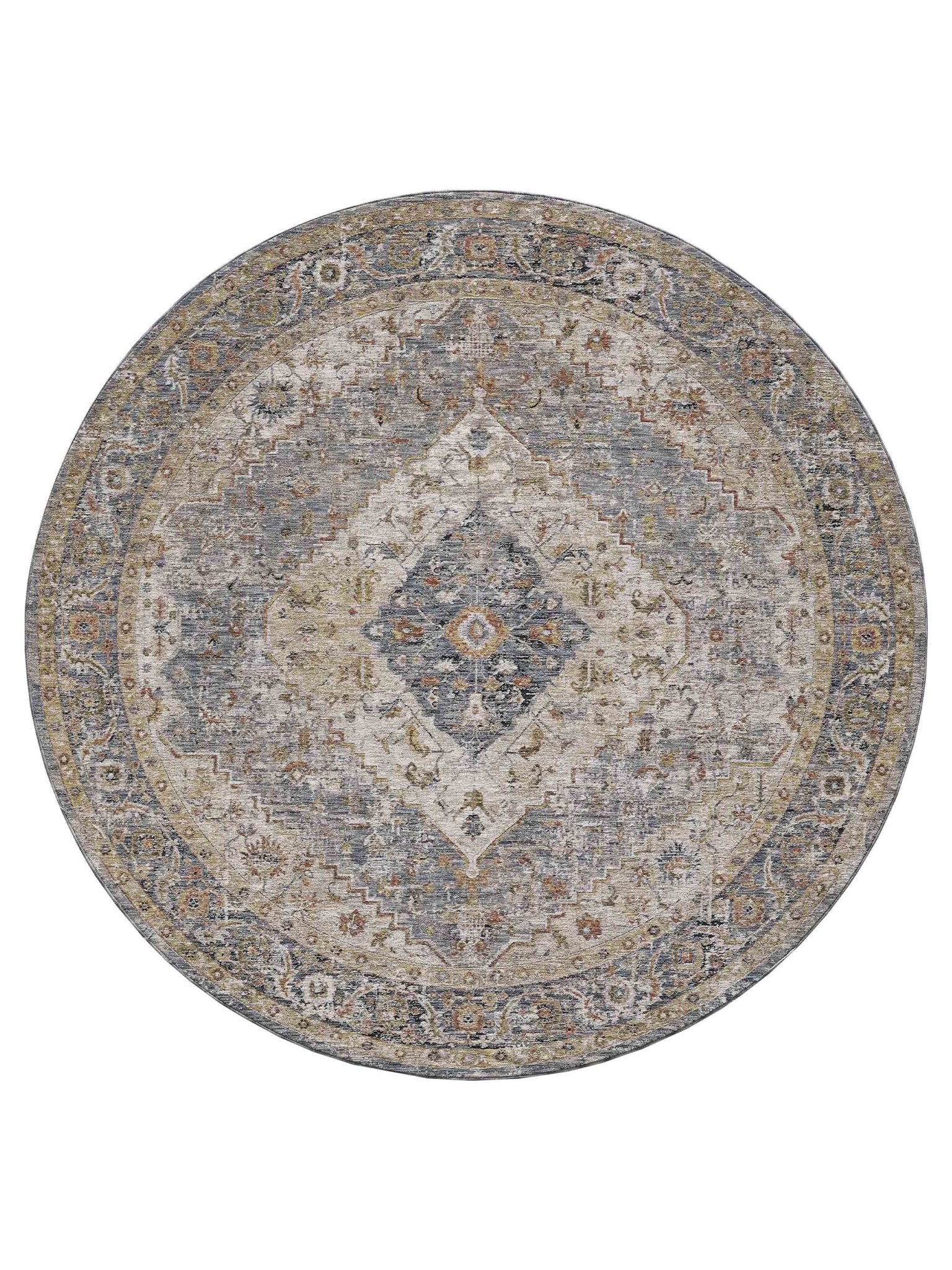 KAS Avani 8402 Blue Transitional Machinemade Rug - Rugs - KAS - Atlanta Designer Rugs