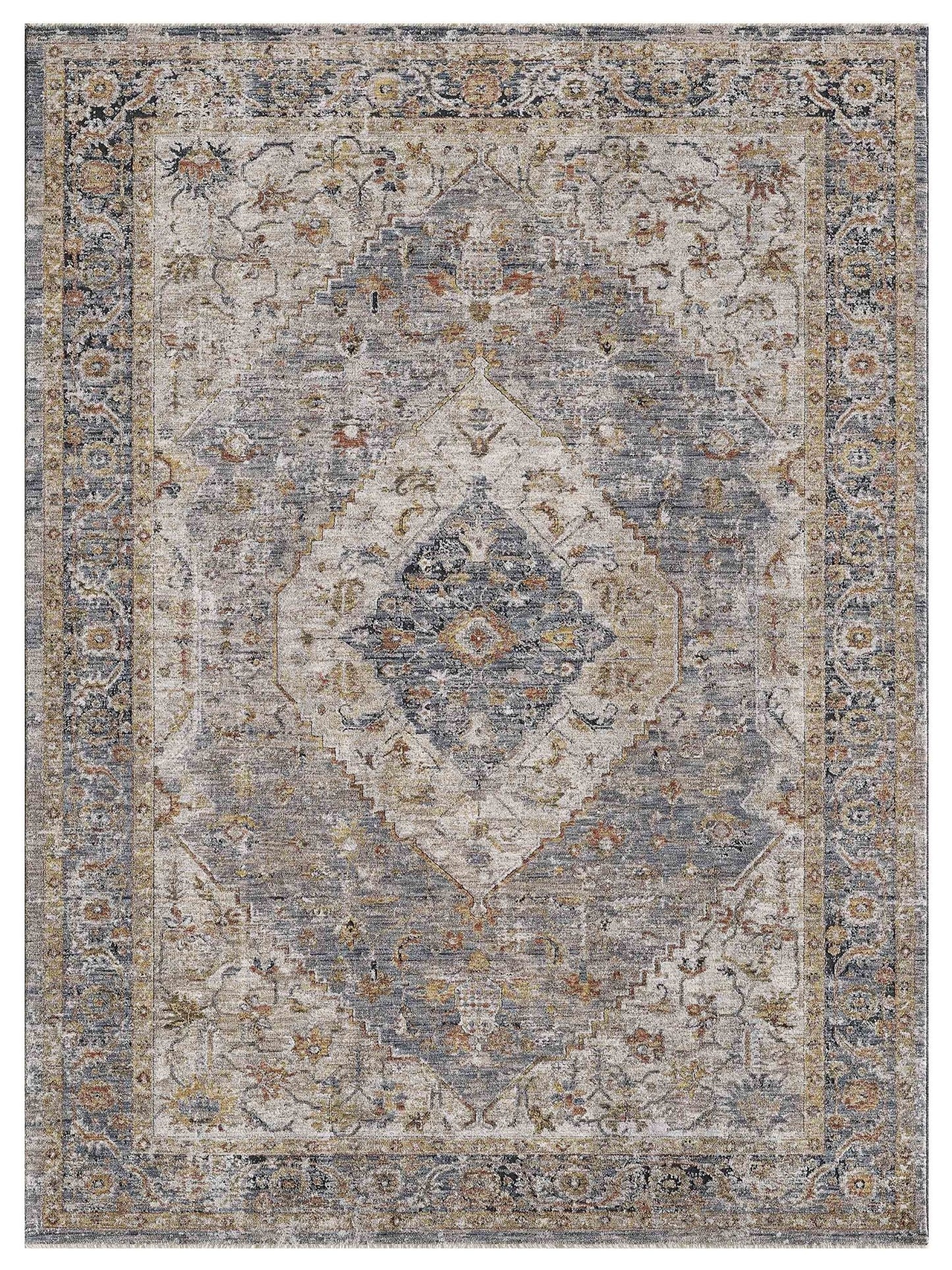 KAS Avani 8402 Blue Transitional Machinemade Rug - Rugs - KAS - Atlanta Designer Rugs