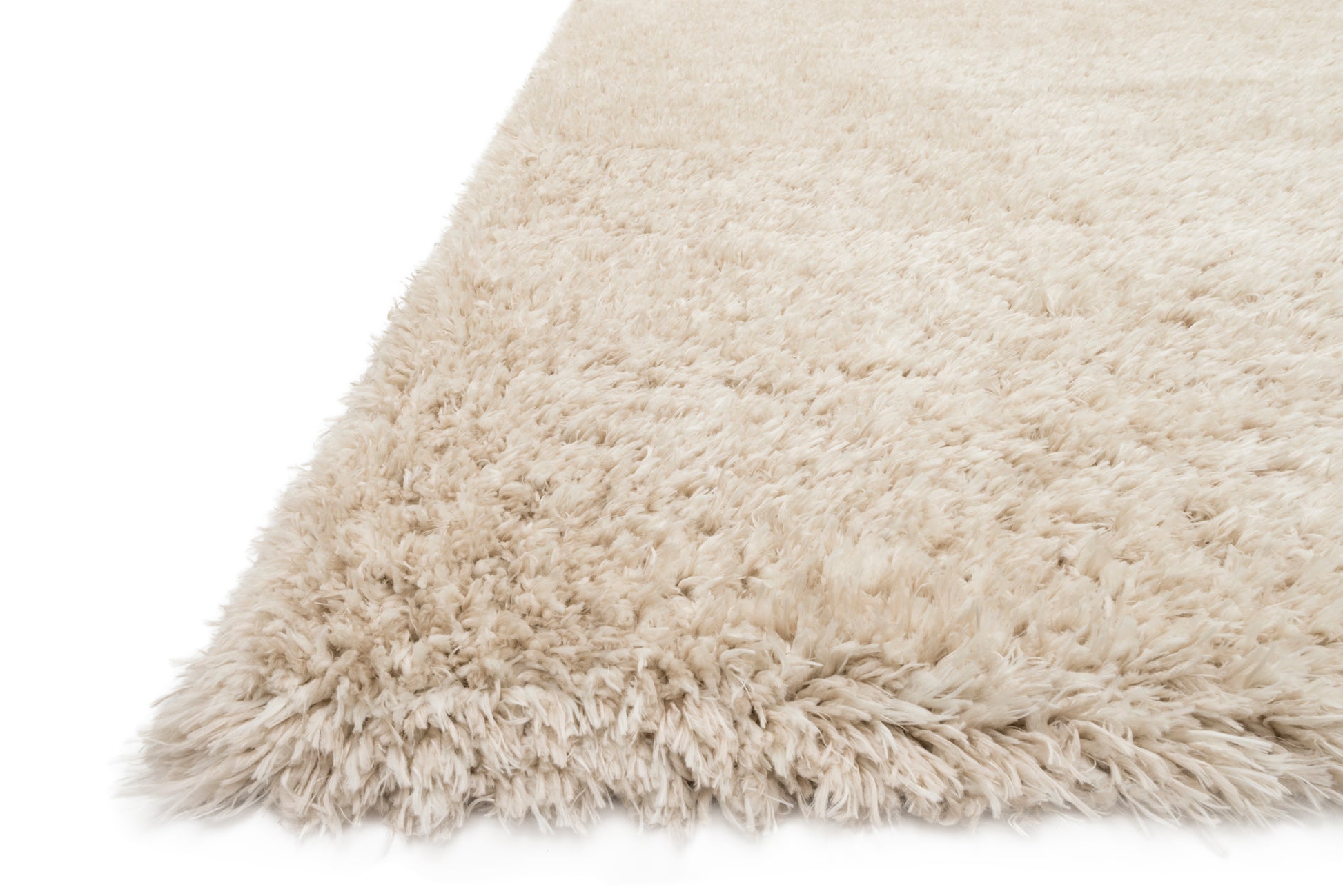 Loloi KAYLA SHAG KAY-01 Beige Shag Power Loomed Rug