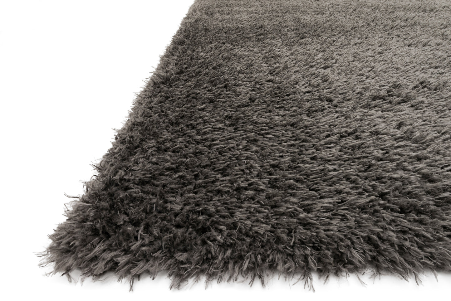 Loloi KAYLA SHAG KAY-01 Grey Shag Power Loomed Rug