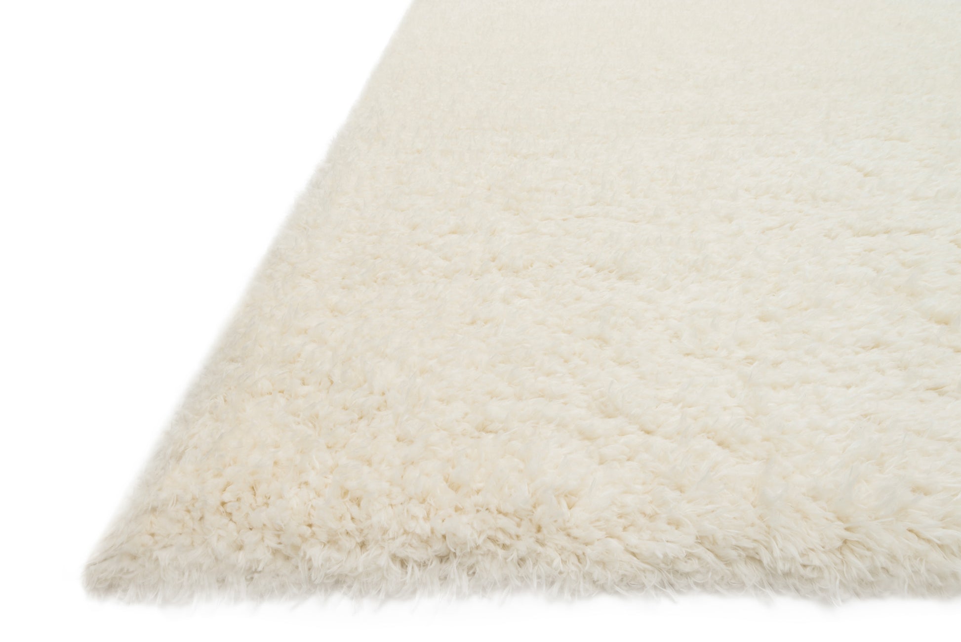 Loloi KAYLA SHAG KAY-01 Ivory Shag Power Loomed Rug