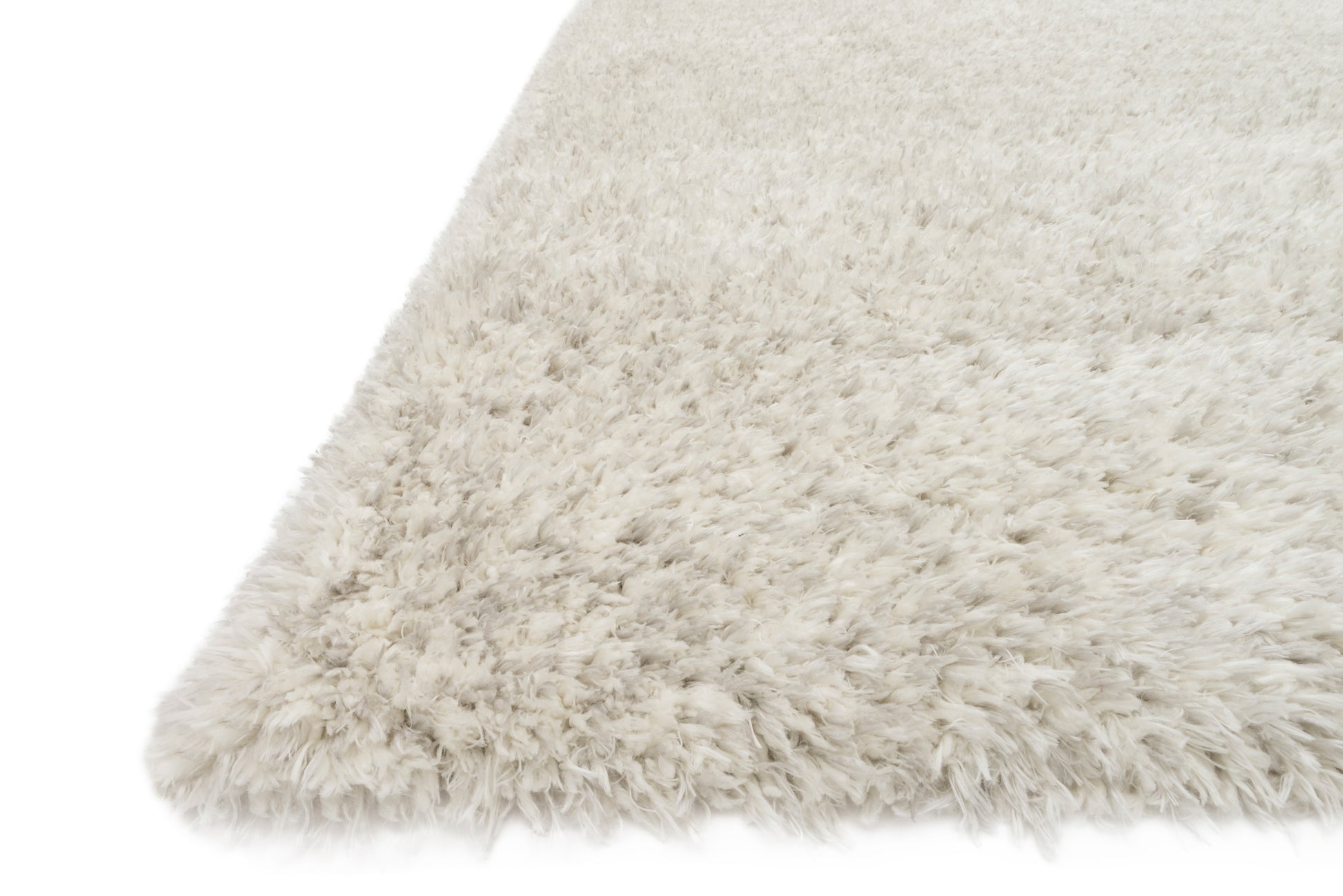 Loloi KAYLA SHAG KAY-01 Lt Grey Shag Power Loomed Rug