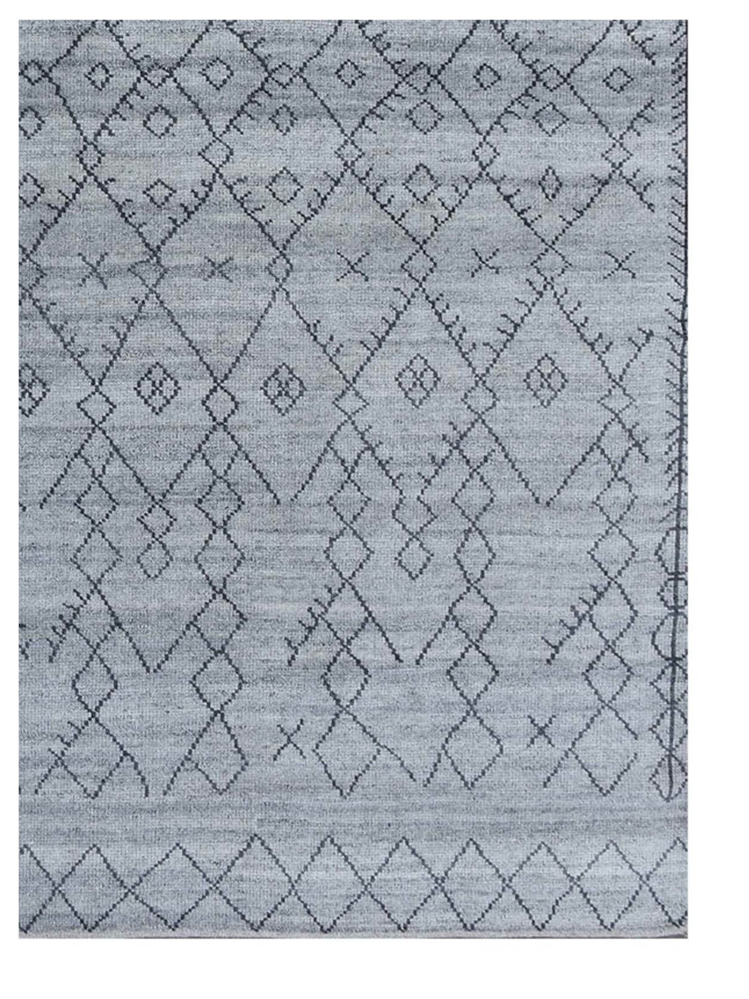 Artisan Kyra Grey Transitional Knotted Rug - Rugs - Artisan - Atlanta Designer Rugs