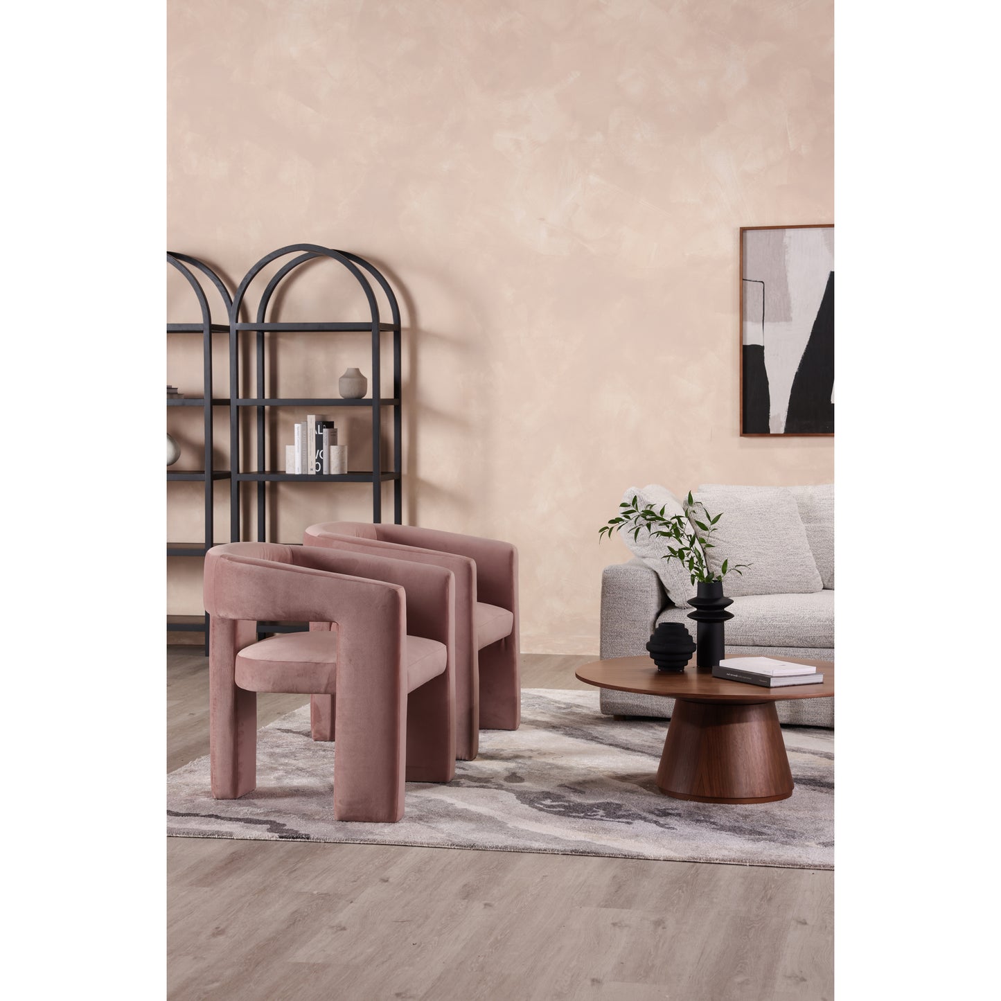 Moes Home Coffee Tables Otago Brown Contemporary Furniture