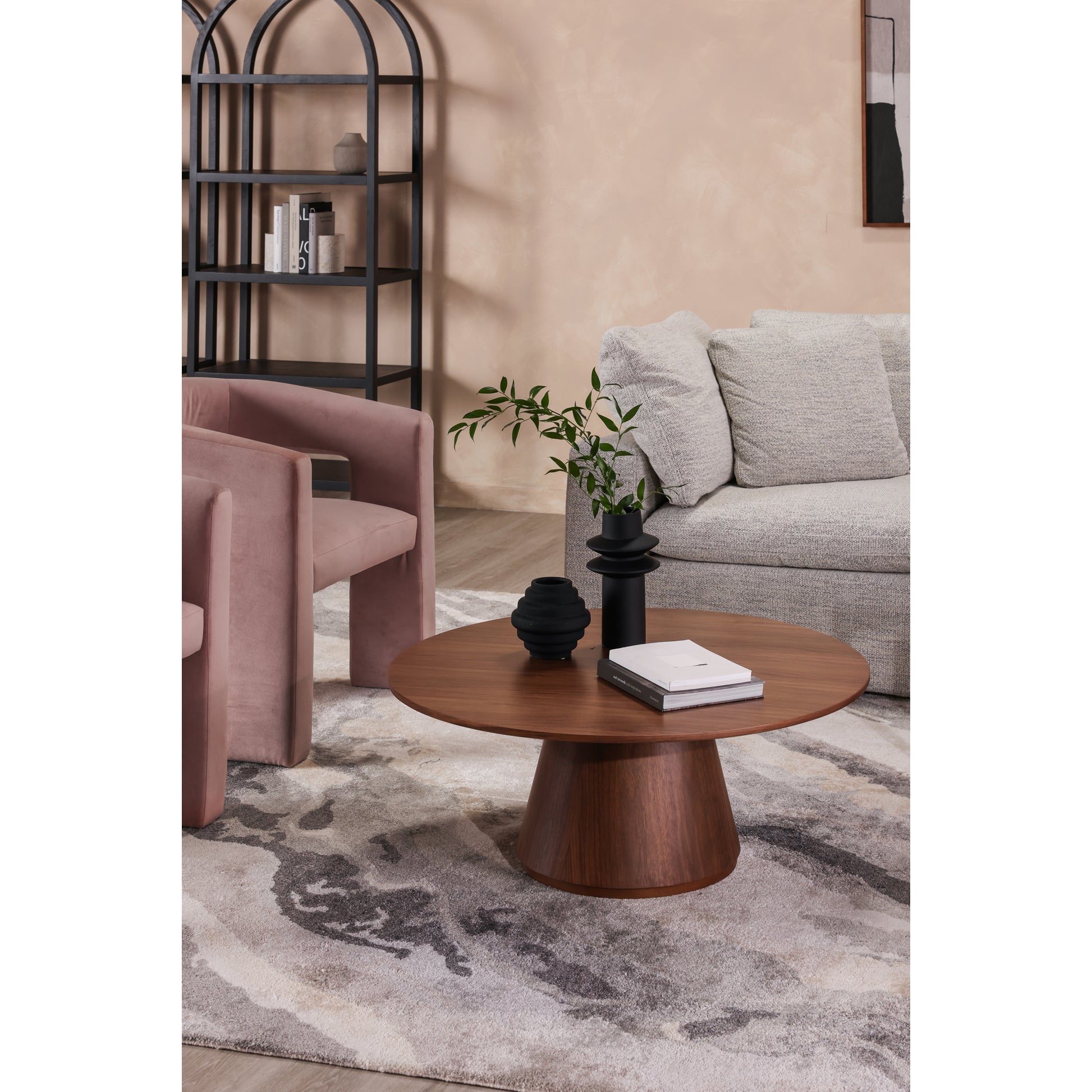 Moes Home Coffee Tables Otago Brown Contemporary Furniture