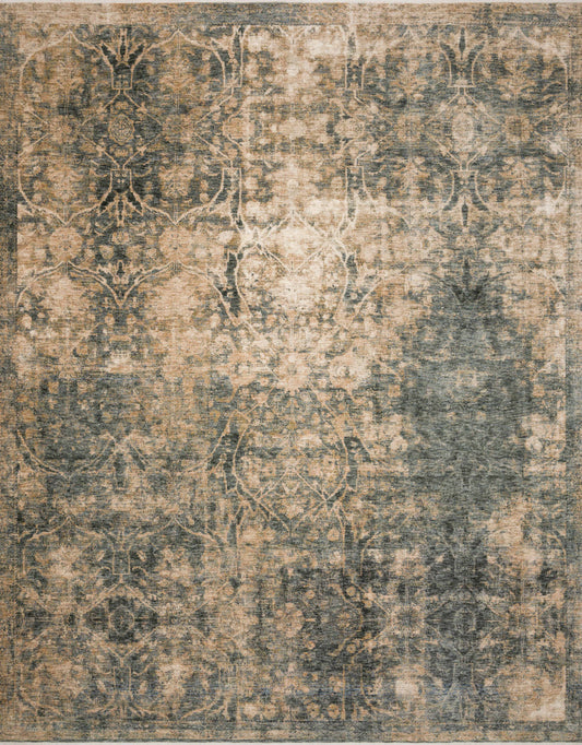 Magnolia Home Kennedy KEN-02 Lagoon Sand Transitional Power Loomed Rug