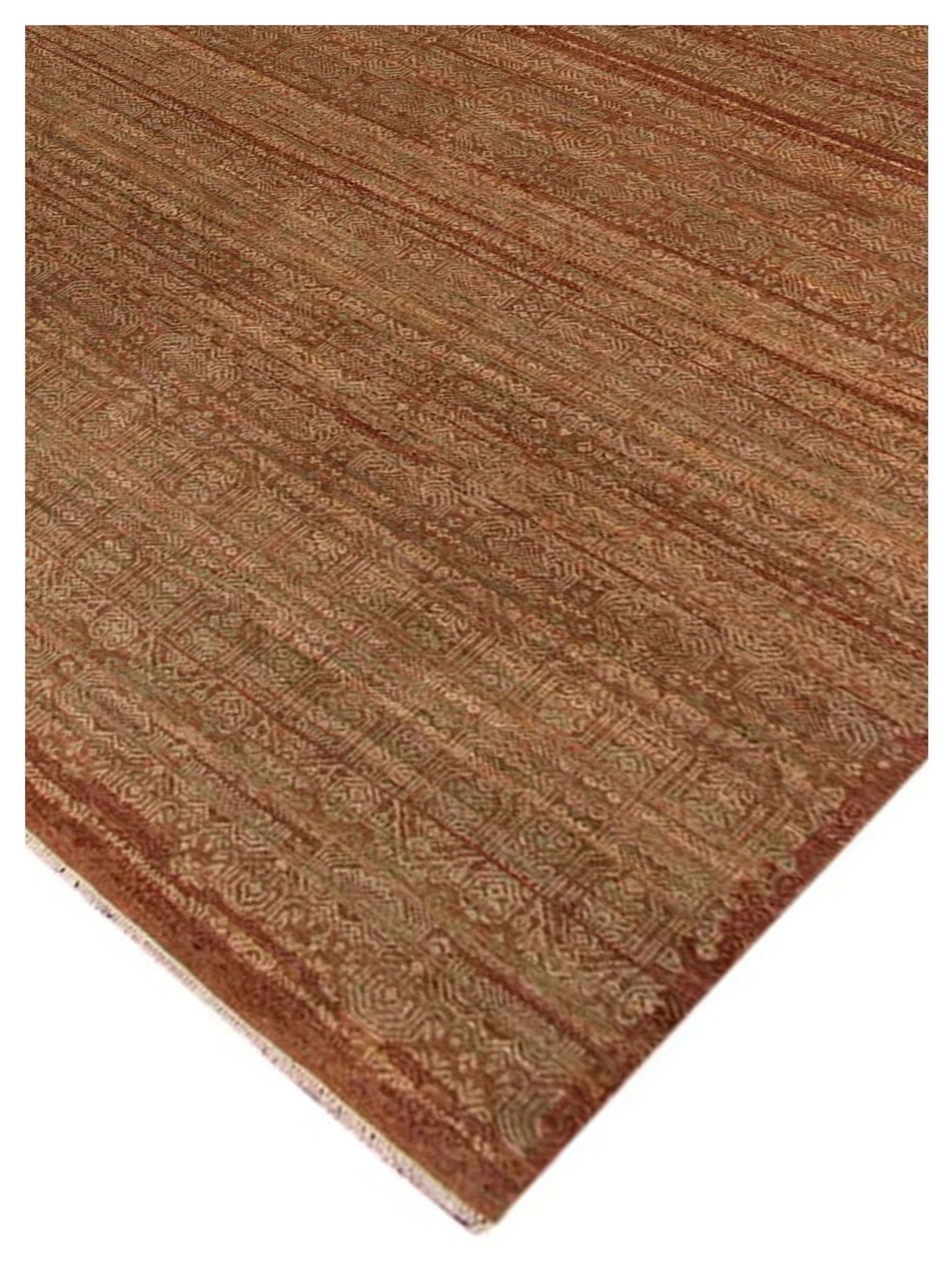 Limited KEMSEY KE - 670 Orange Rust Transitional Knotted Rug - Rugs - Limited - Atlanta Designer Rugs