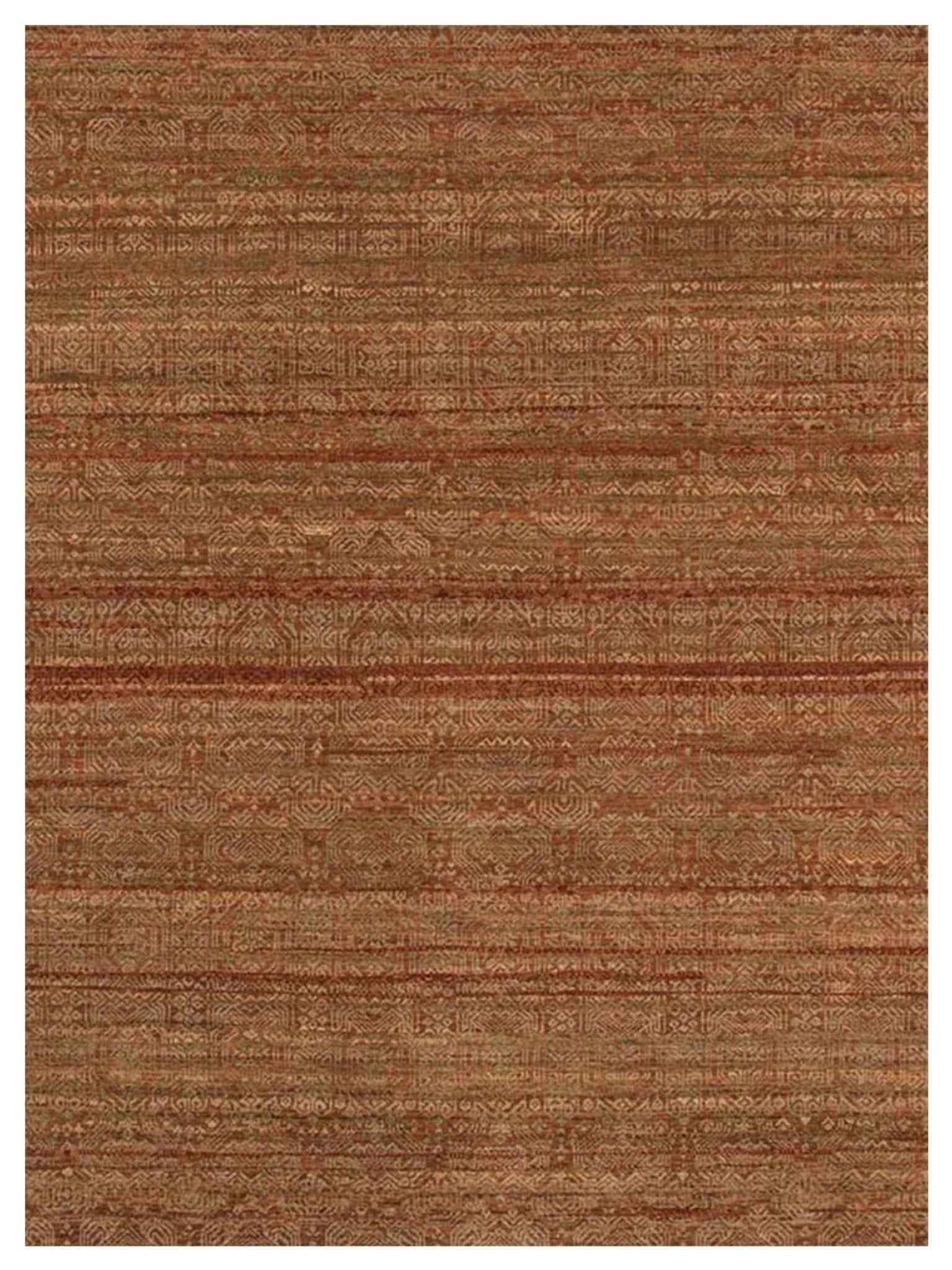 Limited KEMSEY KE - 670 Orange Rust Transitional Knotted Rug - Rugs - Limited - Atlanta Designer Rugs