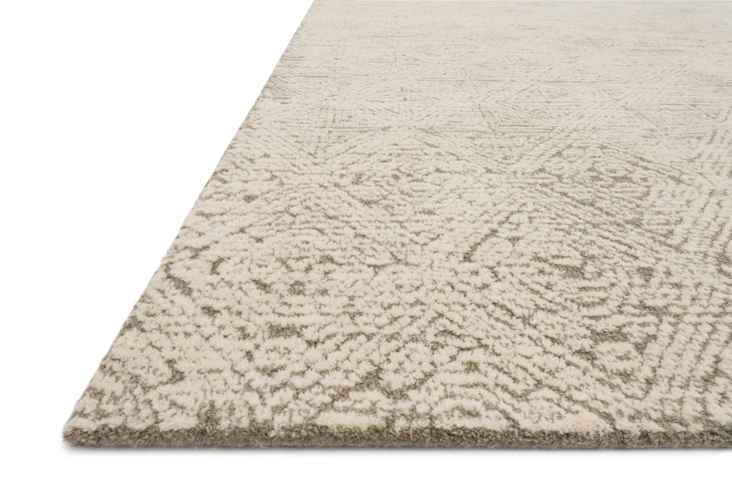 Loloi Kopa KO-03 Taupe Ivory Contemporary Hand Tufted Rug