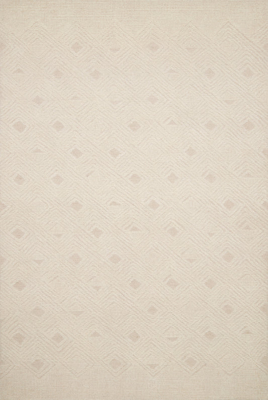 Loloi Kopa KO-04 Cream Ivory Contemporary Hand Tufted Rug