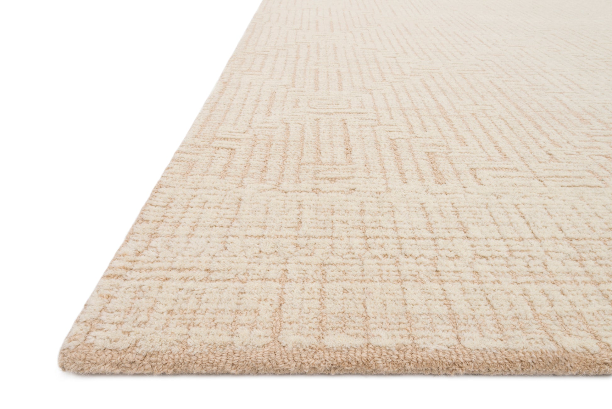 Loloi Kopa KO-06 Blush Ivory Contemporary Hand Tufted Rug