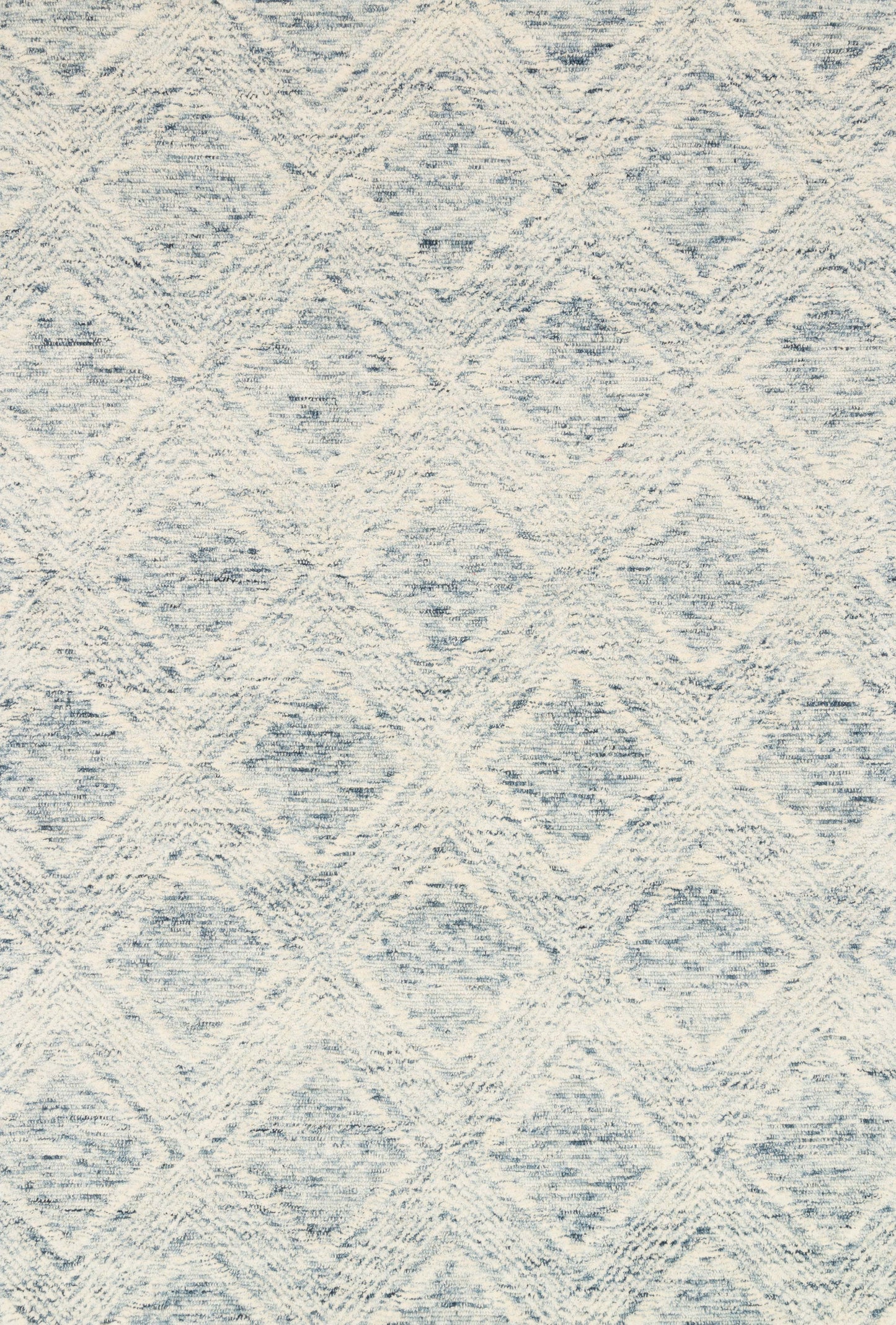 Loloi Kopa KO-07 Denim Ivory Contemporary Hand Tufted Rug