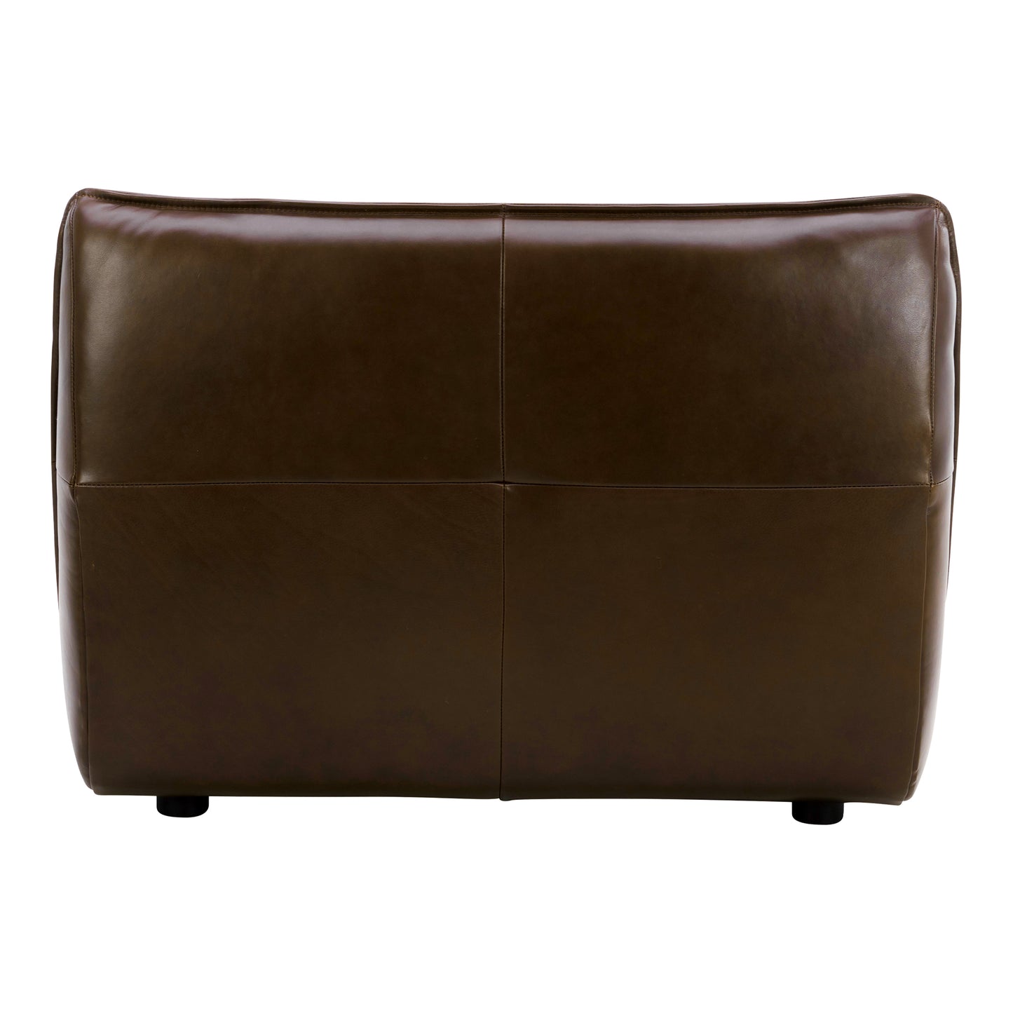 Moes Home Slipper Chairs Zeppelin Brown Contemporary Furniture