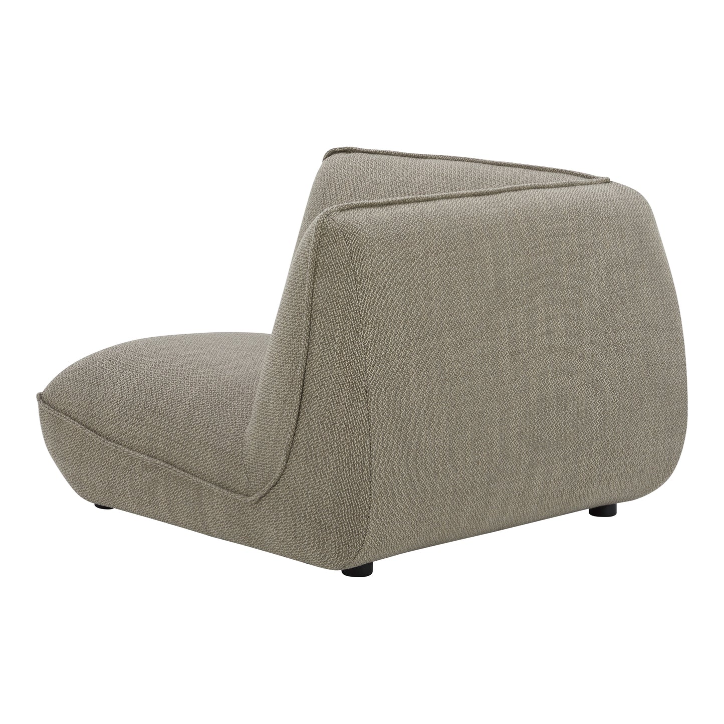 Moes Home Corner Chairs Zeppelin Grey Contemporary Furniture