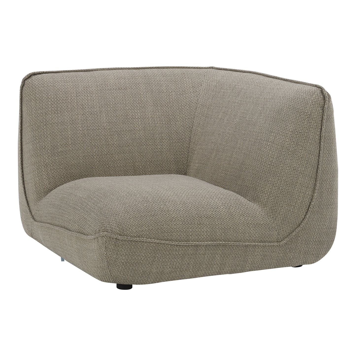 Moes Home Corner Chairs Zeppelin Grey Contemporary Furniture