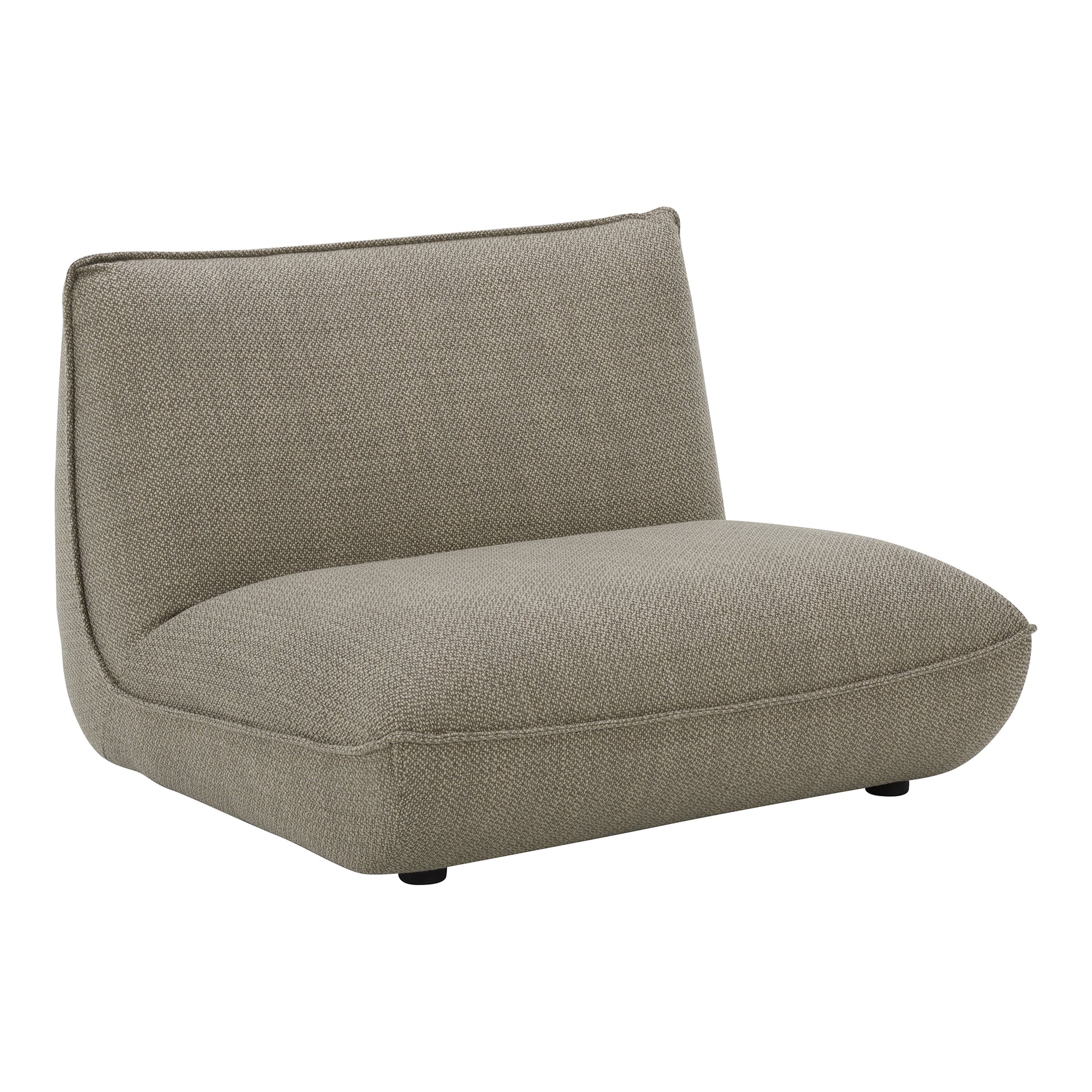 Moes Home Slipper Chairs Zeppelin Grey Contemporary Furniture