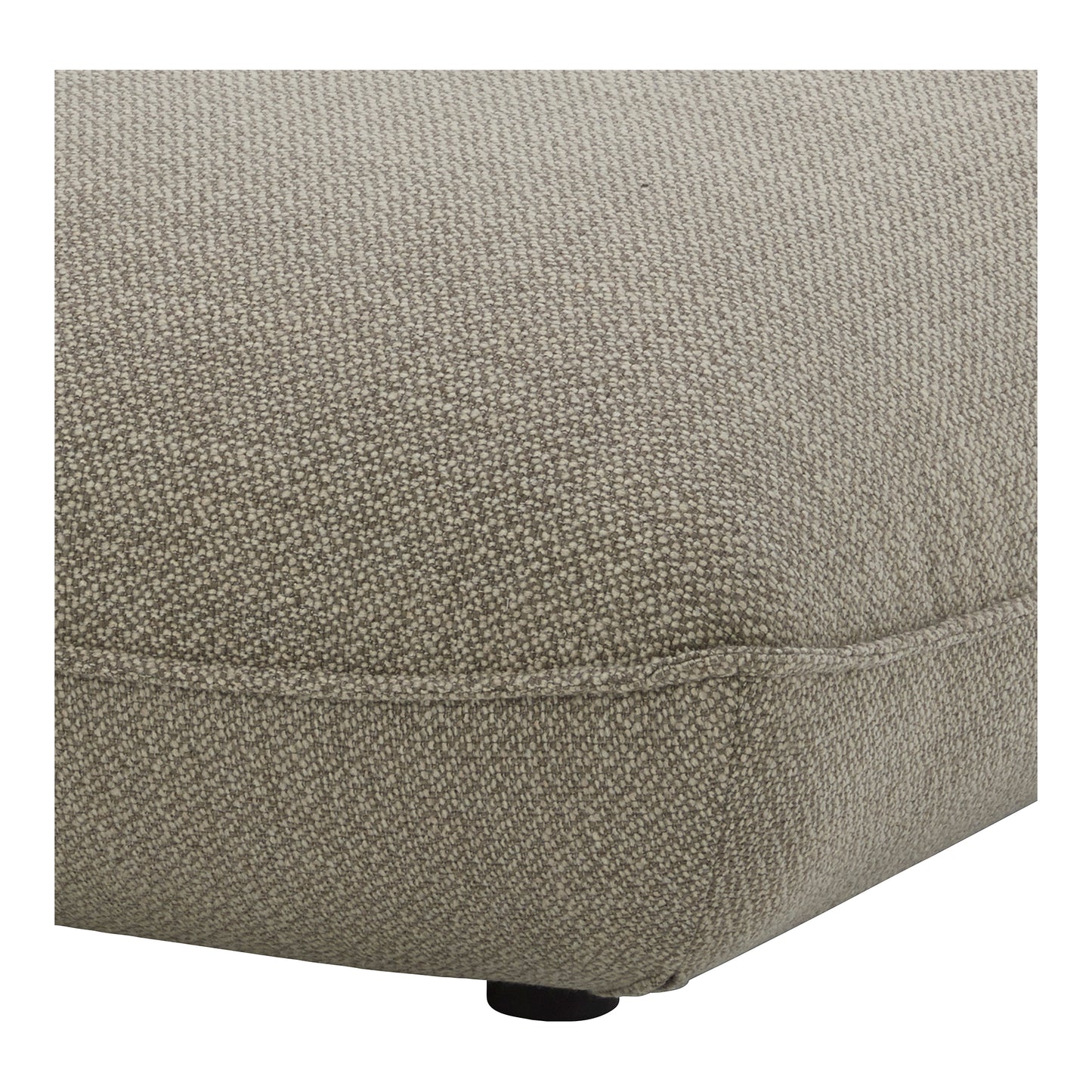 Moes Home Ottomans Zeppelin Grey Contemporary Furniture