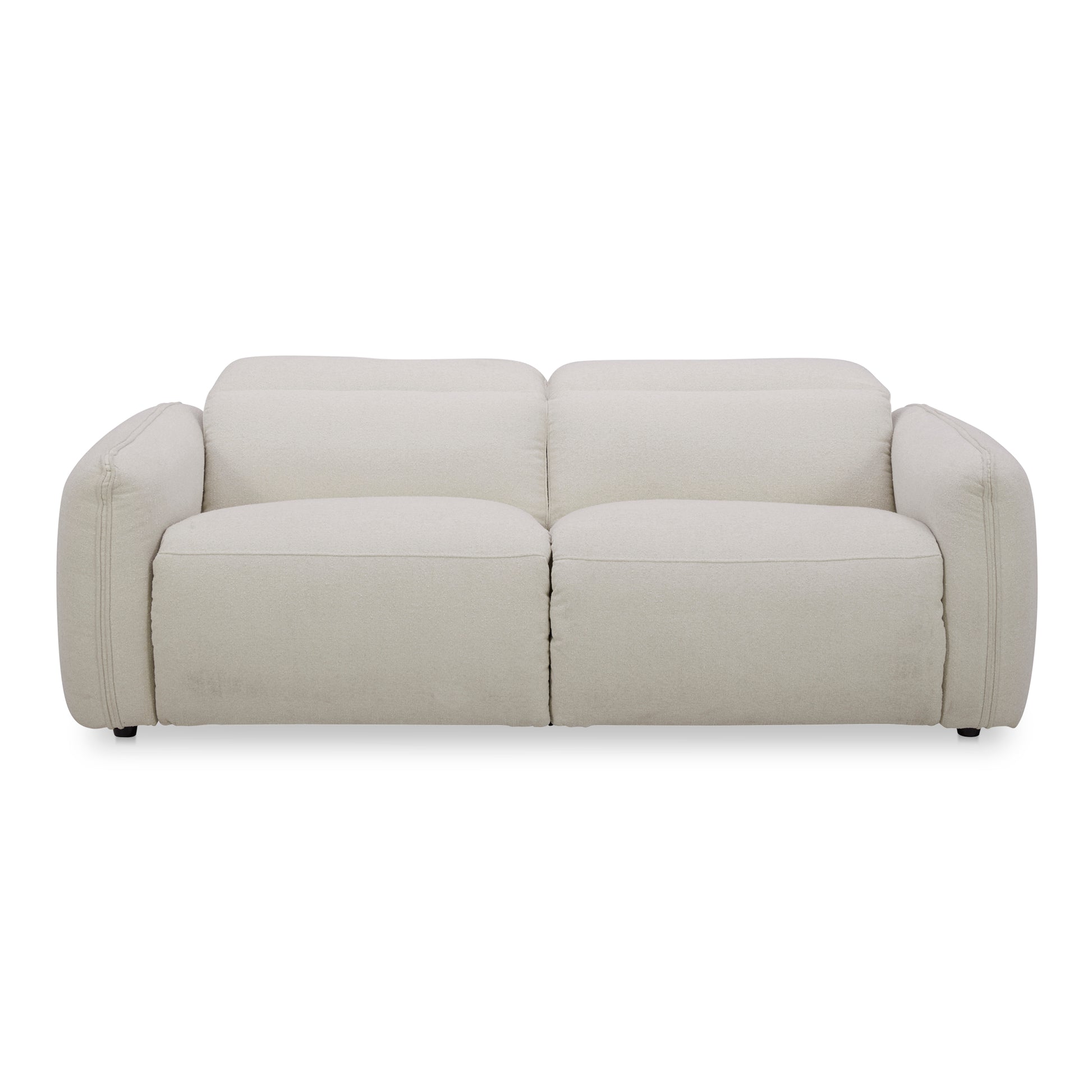 Moes Home Sofas Eli White Contemporary Furniture