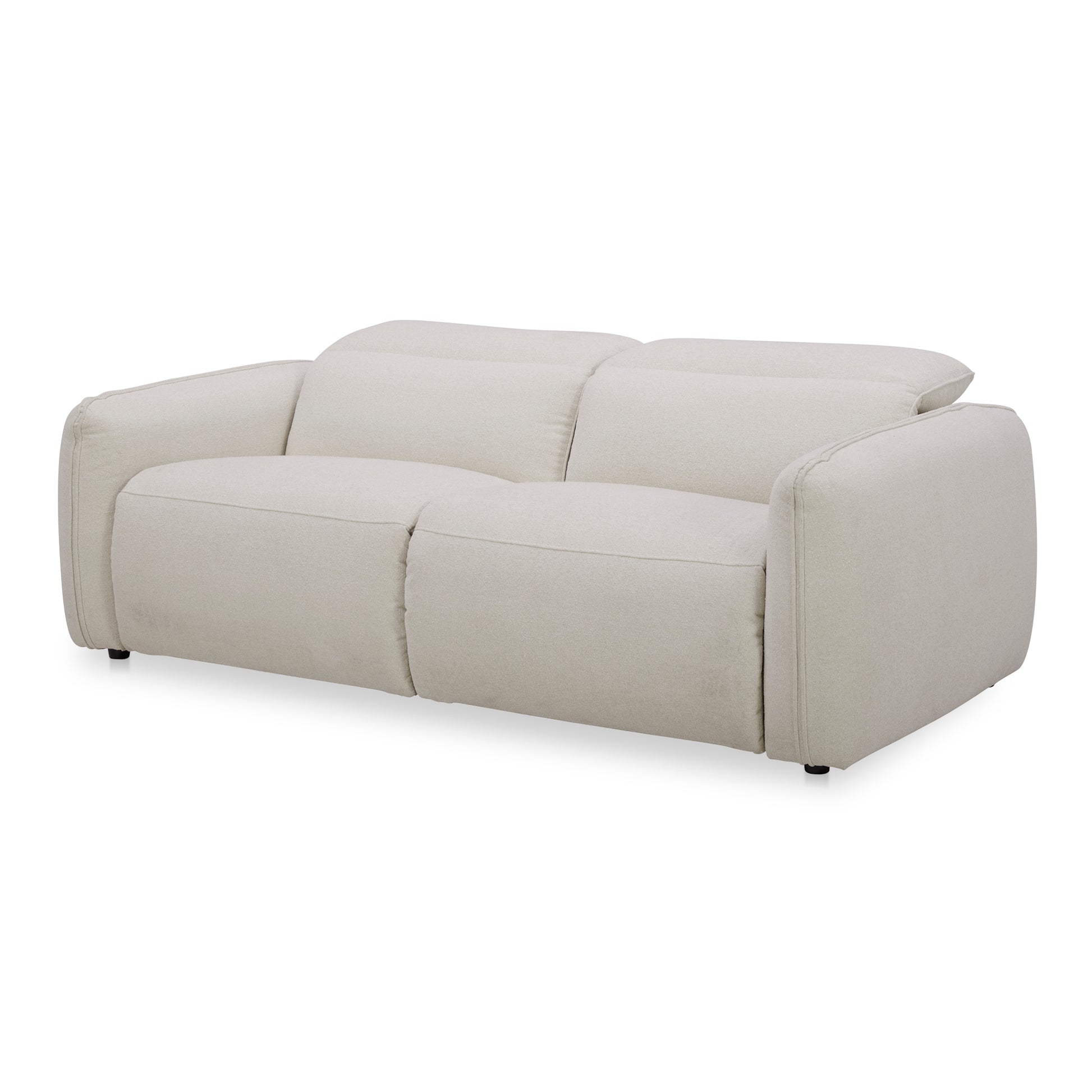 Moes Home Sofas Eli White Contemporary Furniture