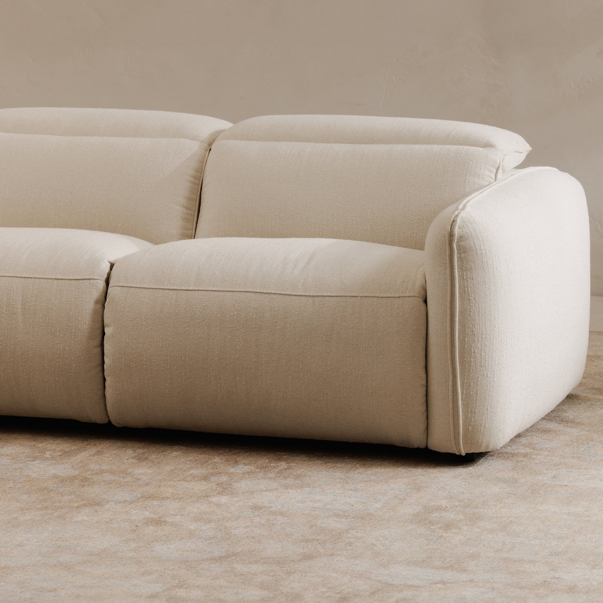 Moes Home Sofas Eli White Contemporary Furniture