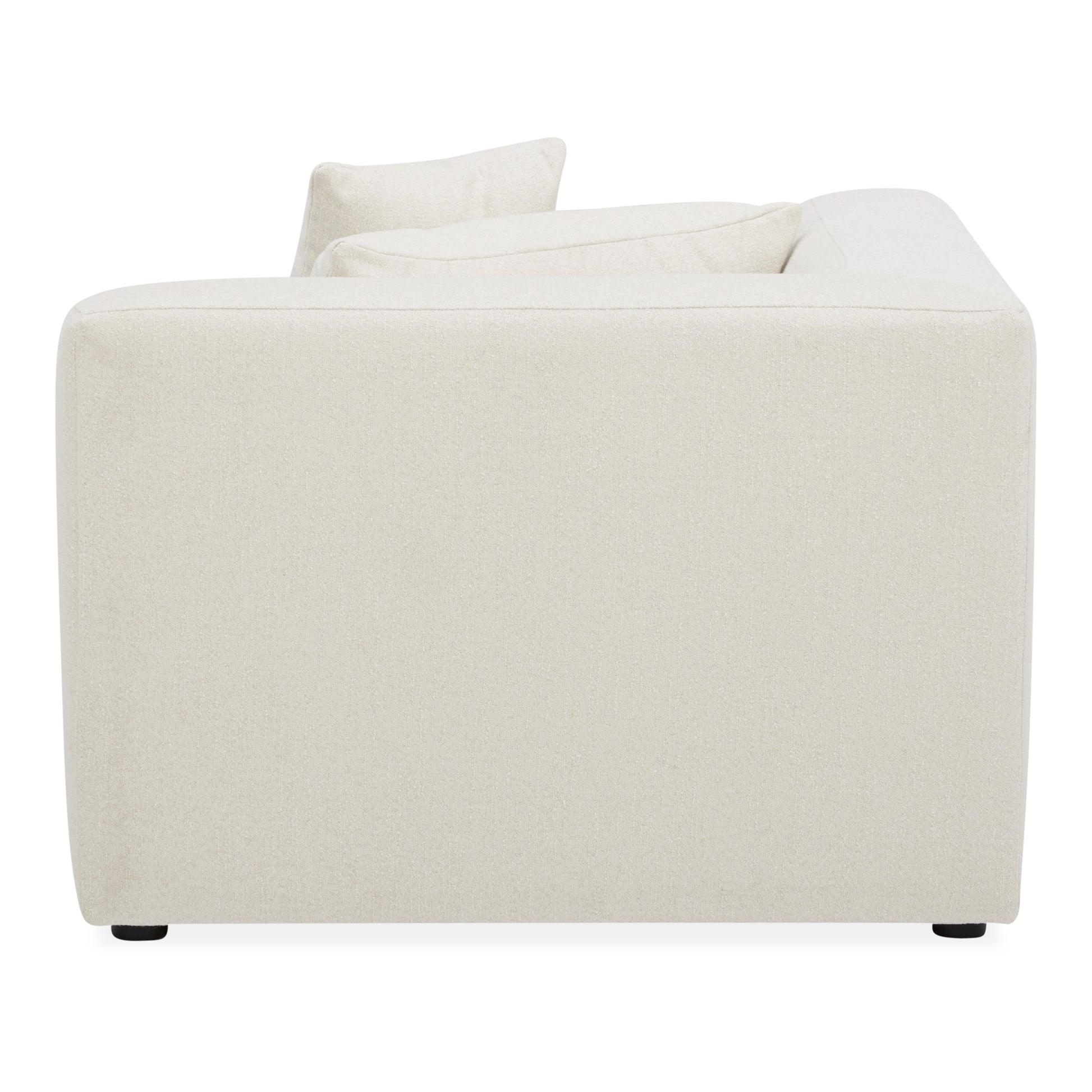 Moes Home Corner Chairs Lowtide White Contemporary Furniture