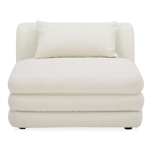 Moes Home Slipper Chairs Lowtide White Contemporary Furniture