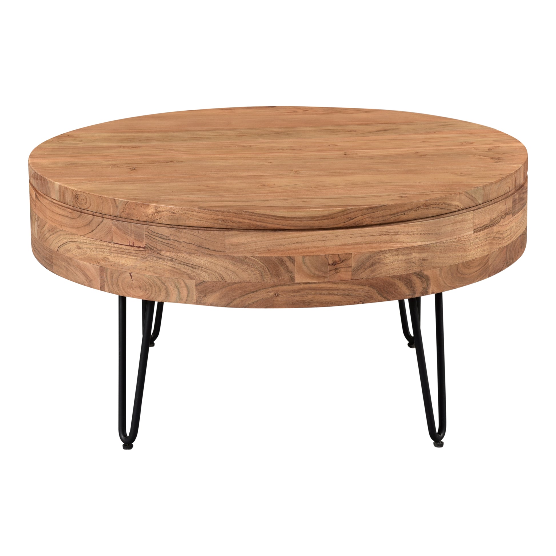 Moes Home Coffee Tables Privado Natural Mid-Century Modern Furniture