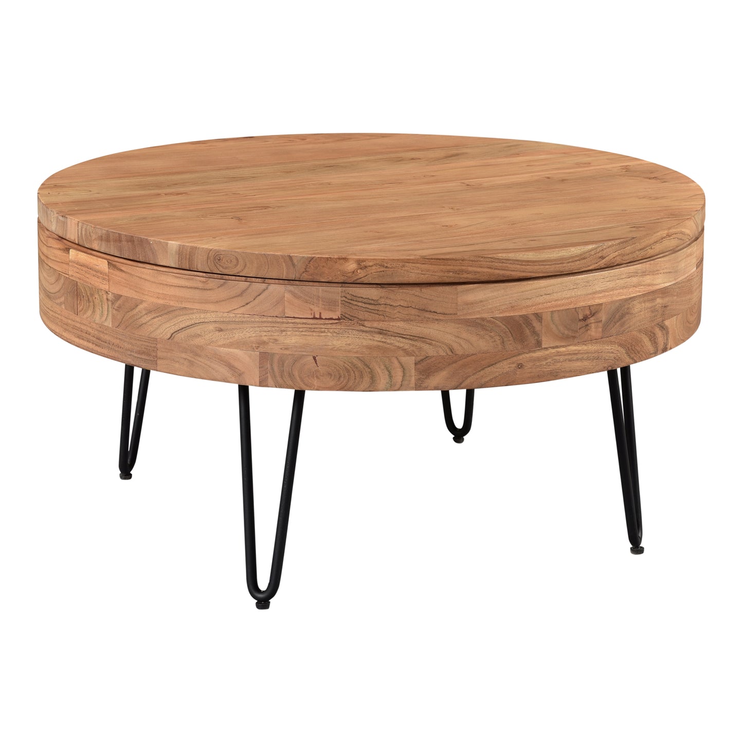 Moes Home Coffee Tables Privado Natural Mid-Century Modern Furniture