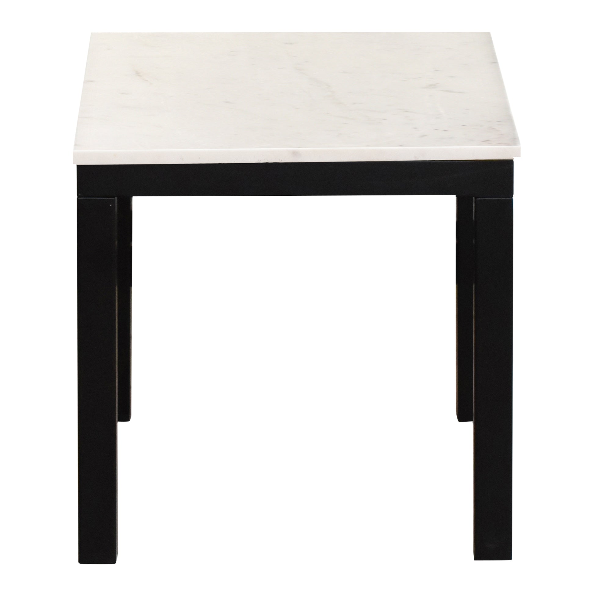 Moes Home Side Table Parson White Contemporary Furniture