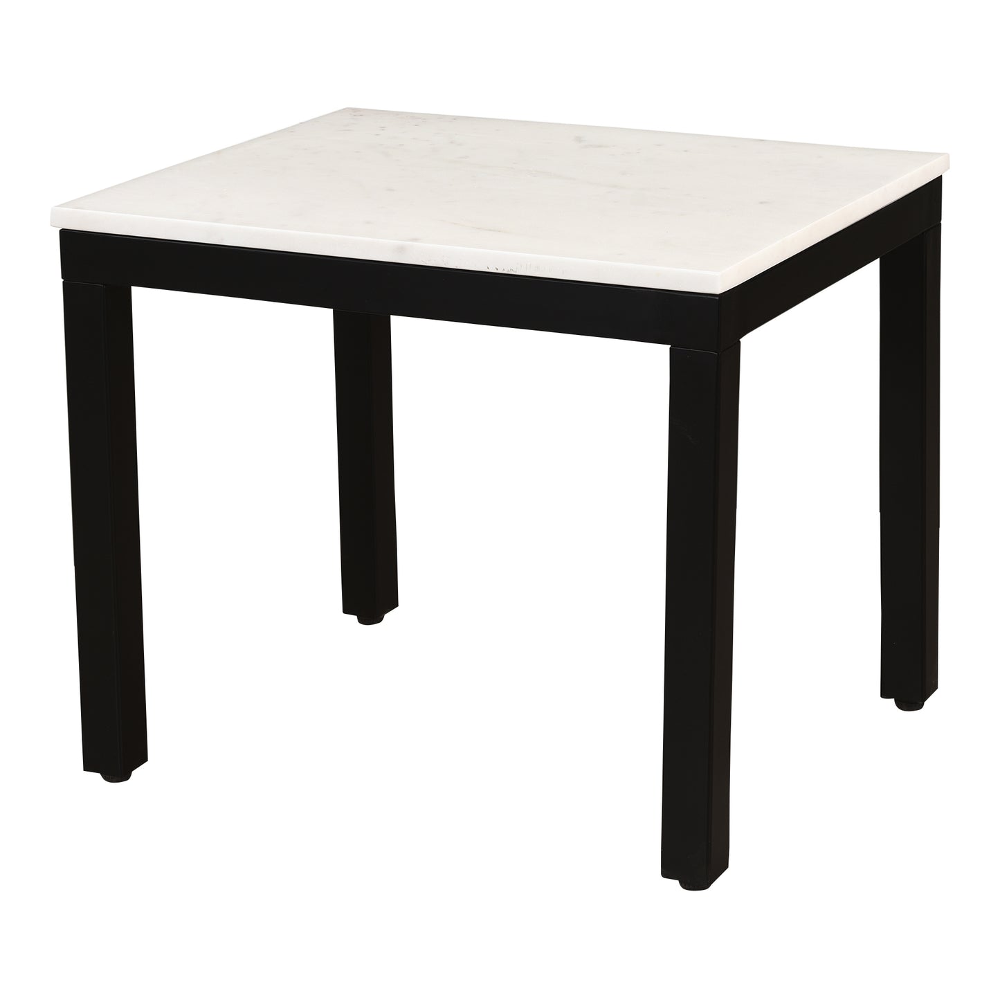 Moes Home Side Table Parson White Contemporary Furniture