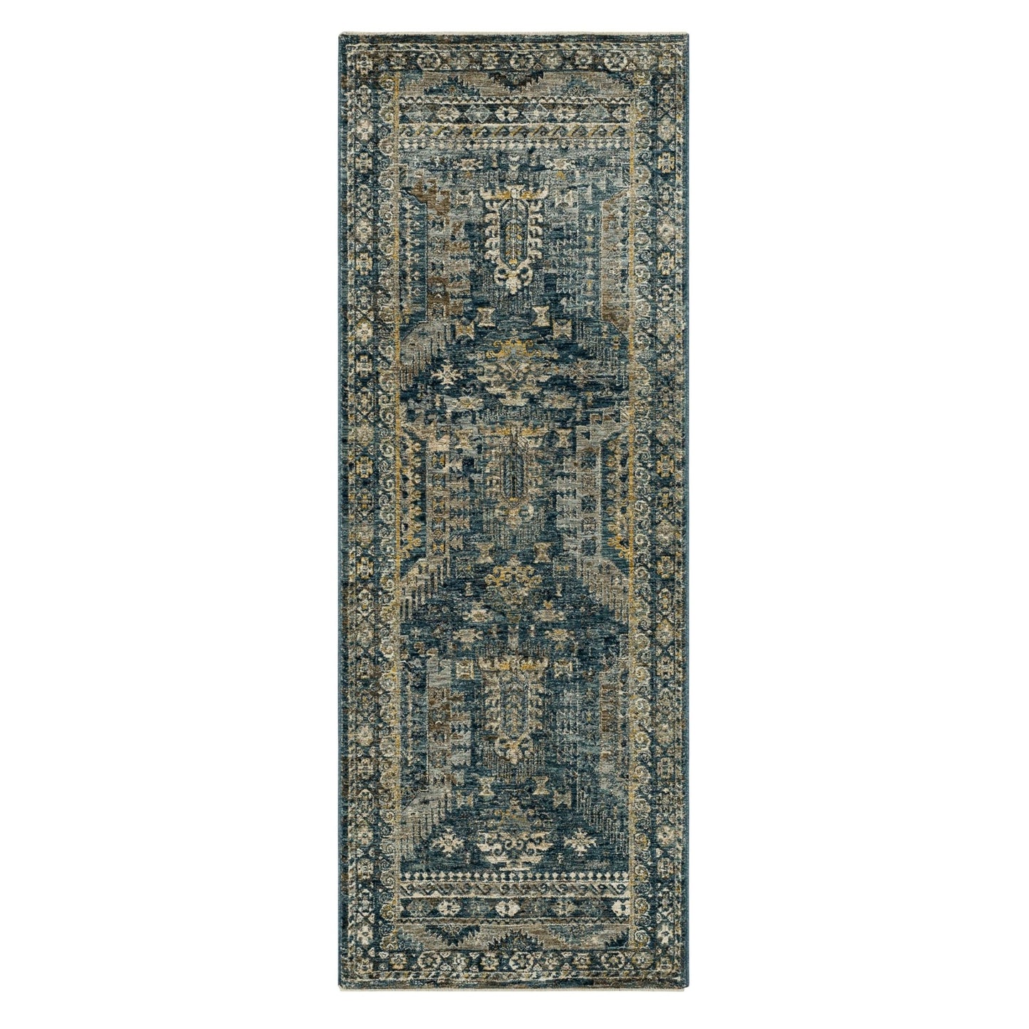 Karastan Marash RG843 Blue Traditional Machinemade Rug - Rugs - Karastan - Atlanta Designer Rugs