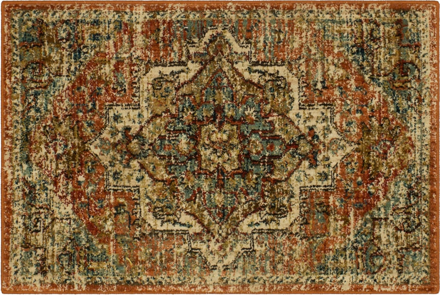 Karastan Elements 91557 Spice Traditional Machinemade Rug - Rugs - Karastan - Atlanta Designer Rugs