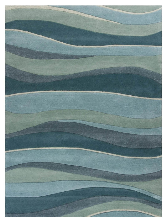 KAS Eternity 1053 Ocean Contemporary Tufted Rug - Rugs - KAS - Atlanta Designer Rugs