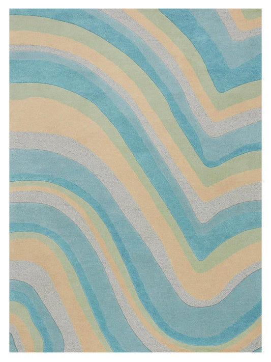 KAS Eternity 1059 Ocean Contemporary Tufted Rug - Rugs - KAS - Atlanta Designer Rugs