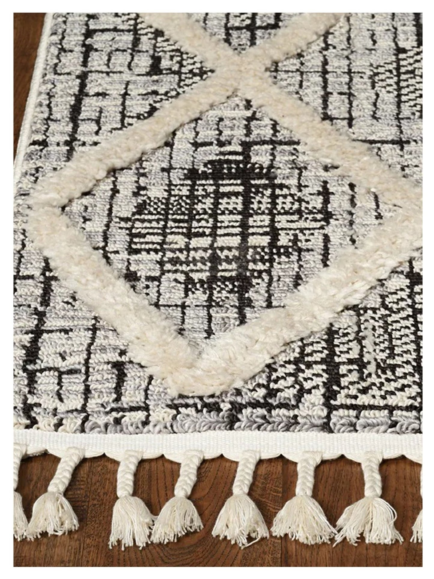 KAS Willow 1101 Charcoal Transitional Machinemade Rug - Rugs - KAS - Atlanta Designer Rugs