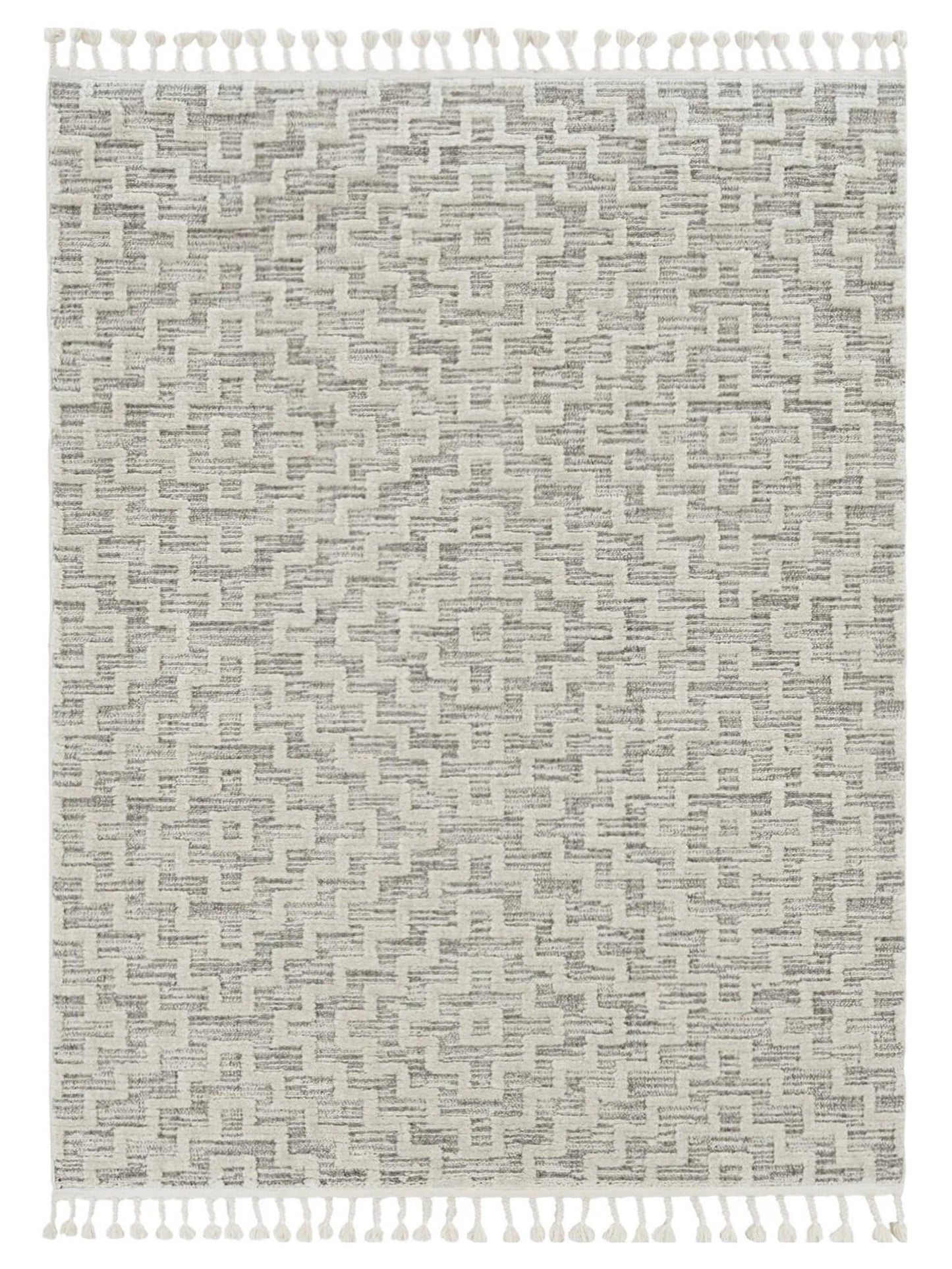 KAS Willow 1104 Ivory Grey Transitional Machinemade Rug - Rugs - KAS - Atlanta Designer Rugs