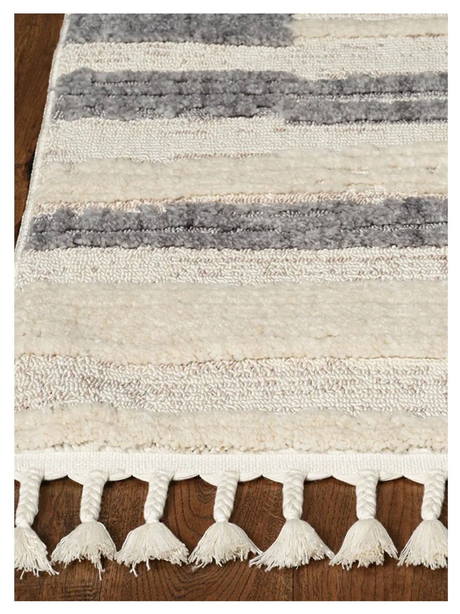 KAS Willow 1106 Ivory Grey Transitional Machinemade Rug - Rugs - KAS - Atlanta Designer Rugs