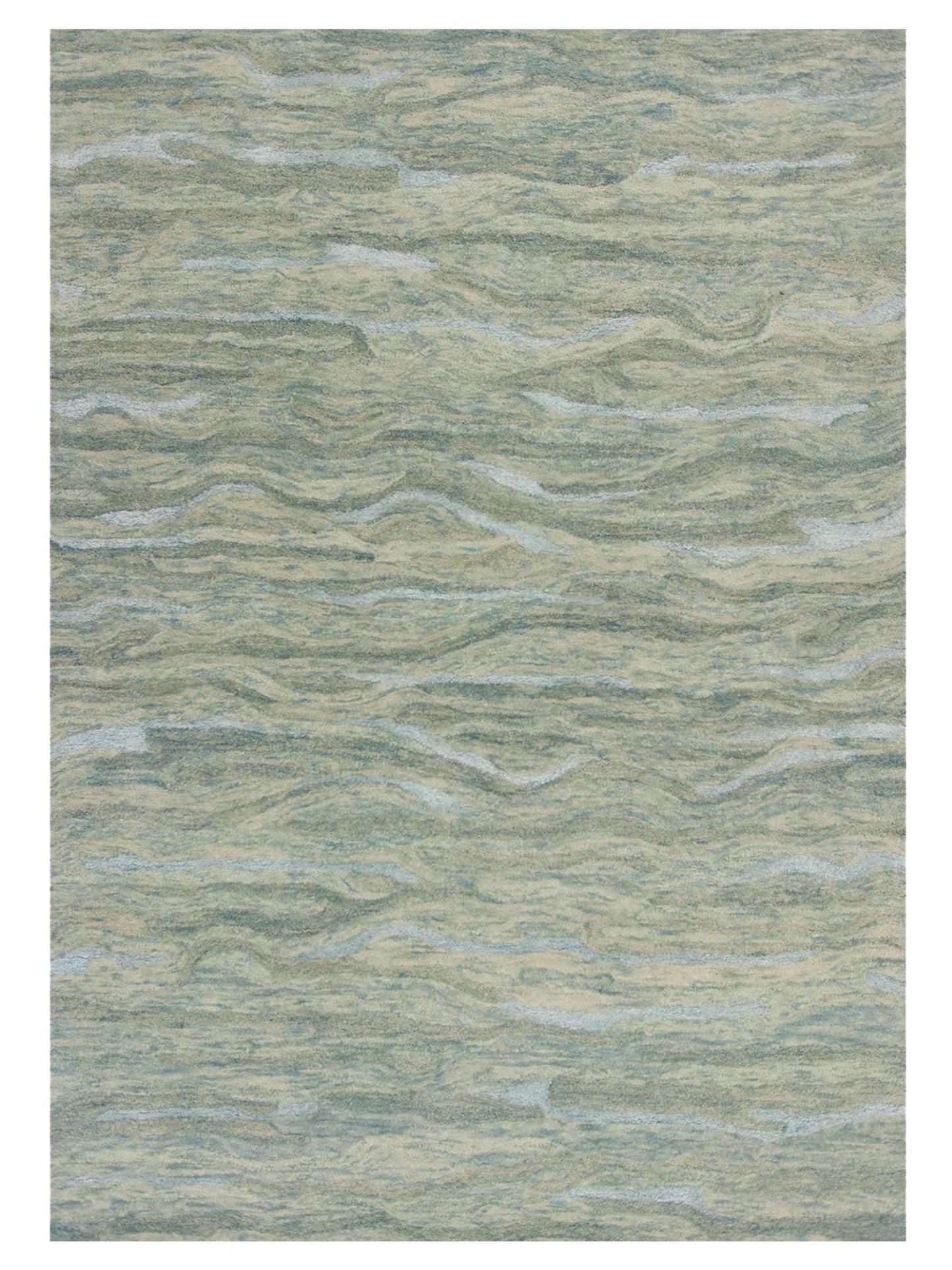 KAS Serenity 1252 Seafoam Transitional Tufted Rug - Rugs - KAS - Atlanta Designer Rugs