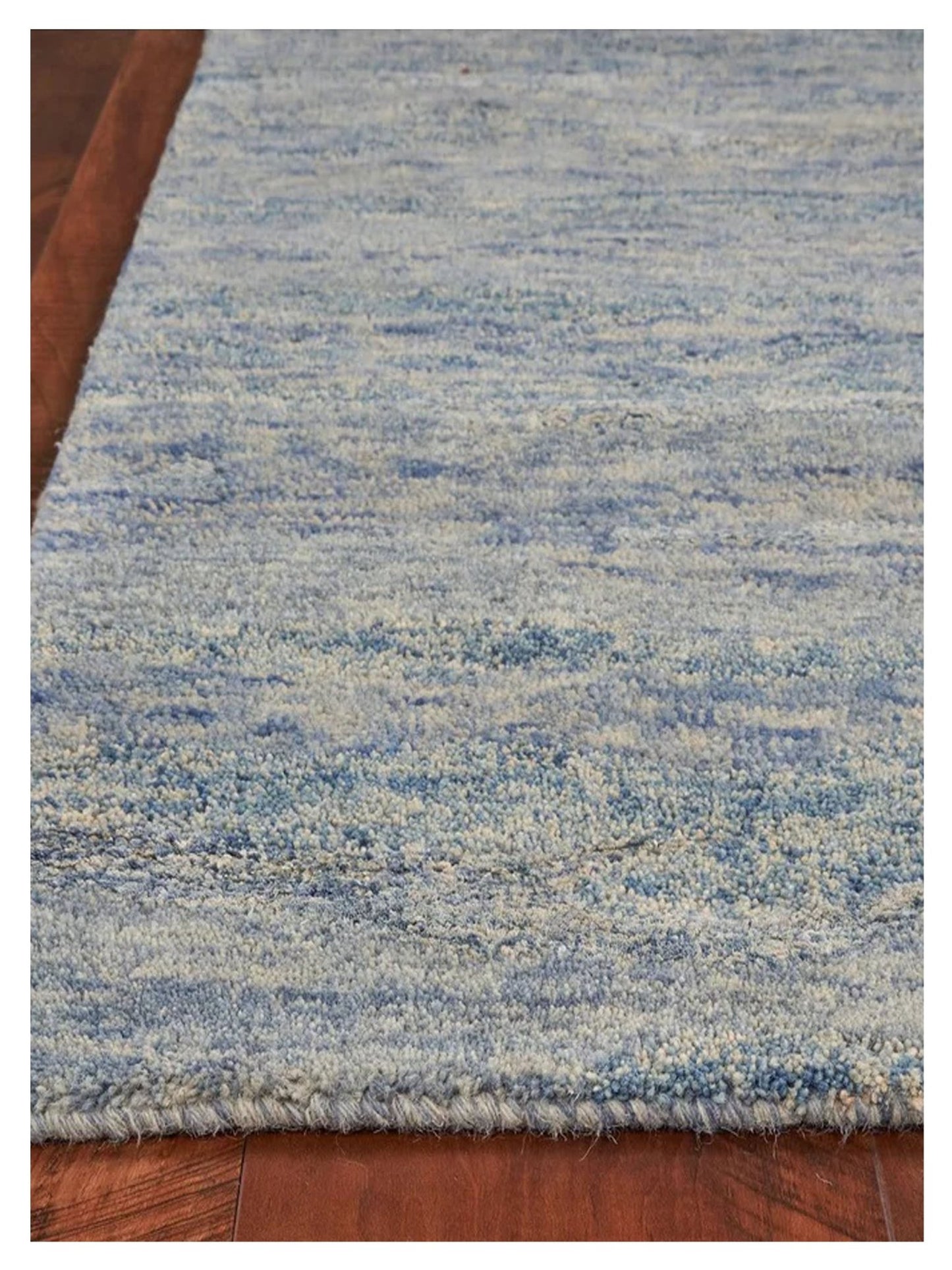 KAS Serenity 1254 Ocean Blue Transitional Tufted Rug - Rugs - KAS - Atlanta Designer Rugs