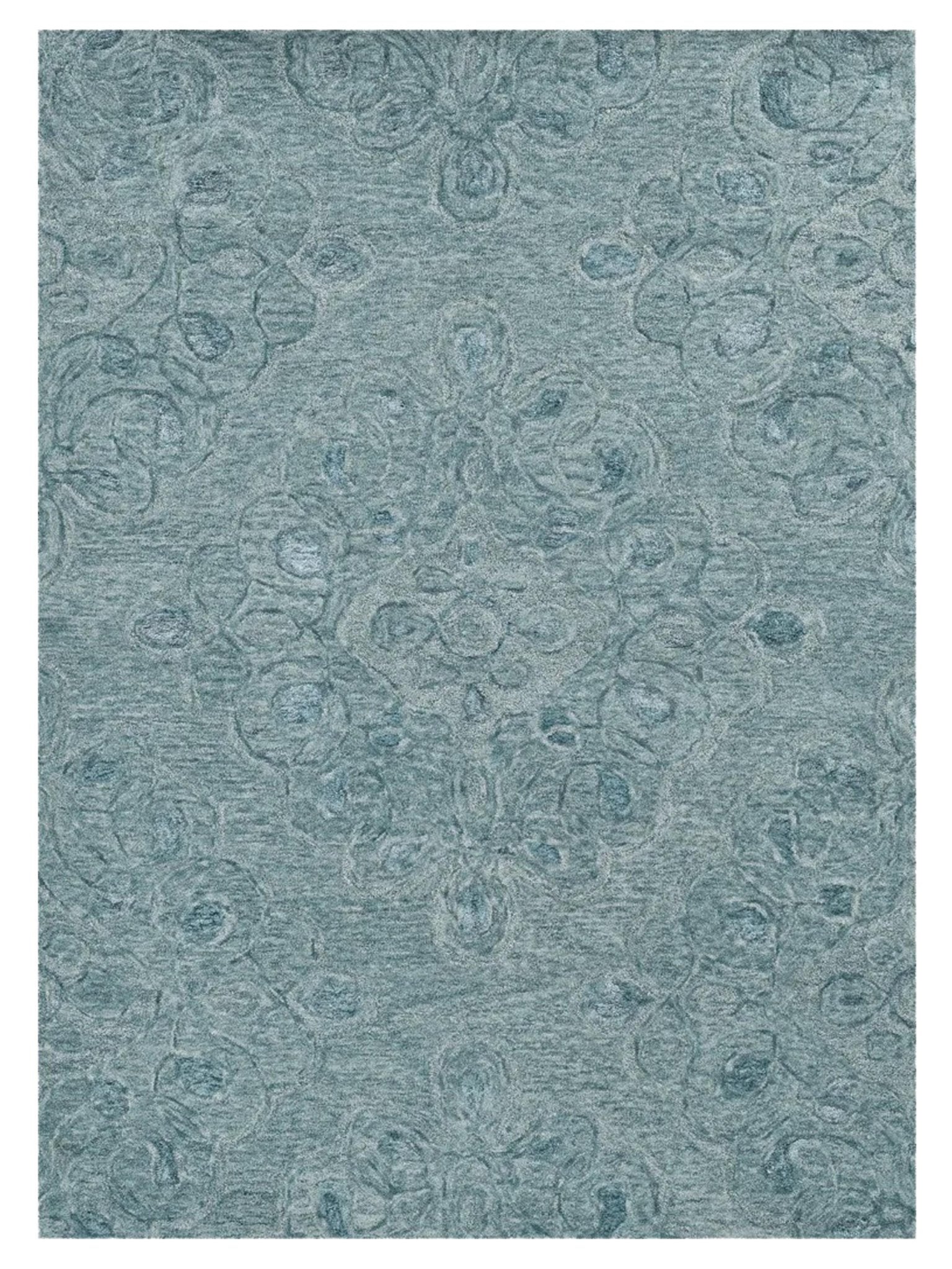 KAS Serenity 1257 Seafoam Transitional Tufted Rug - Rugs - KAS - Atlanta Designer Rugs