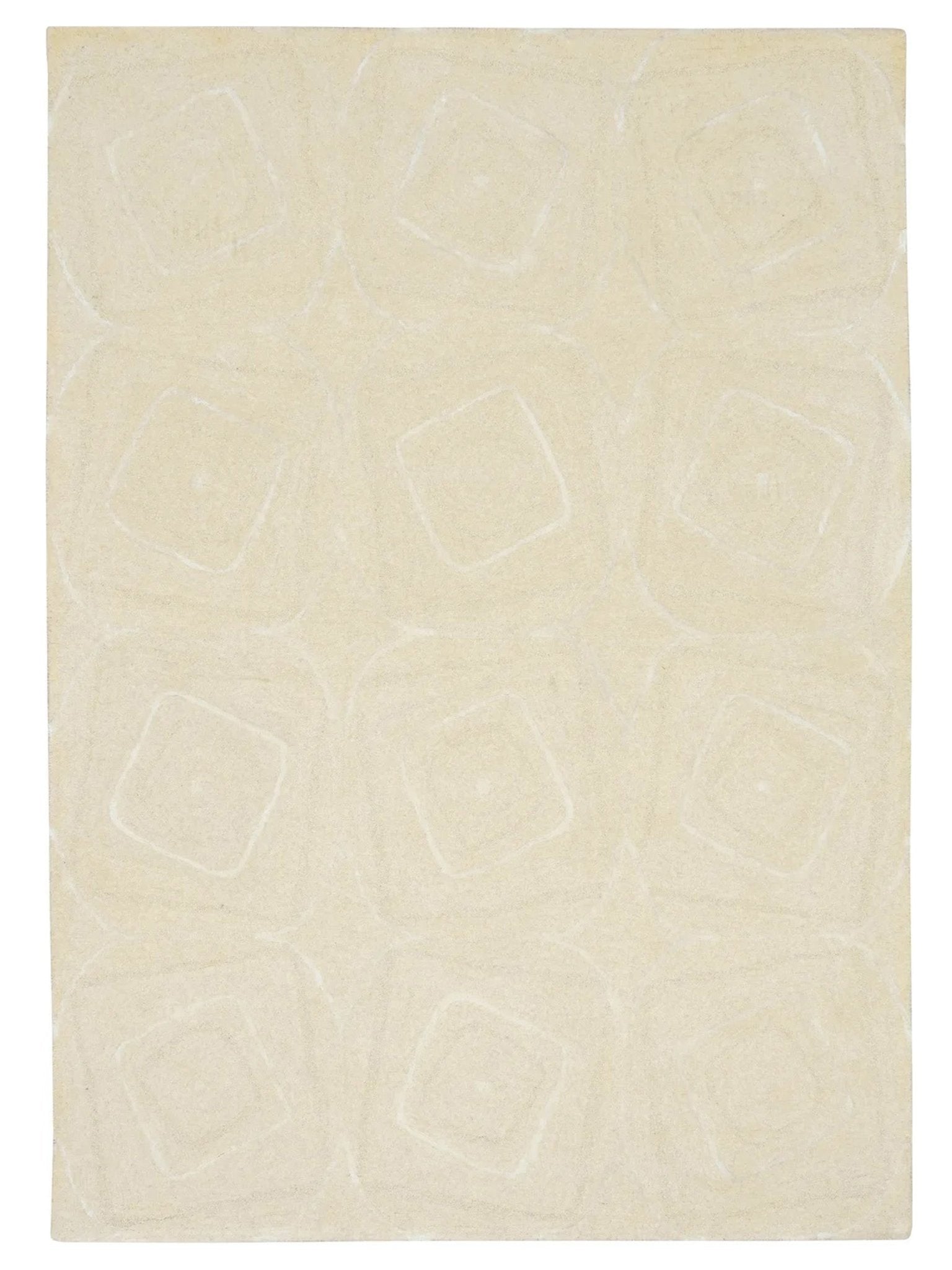 KAS Serenity 1261 Ivory Transitional Tufted Rug - Rugs - KAS - Atlanta Designer Rugs