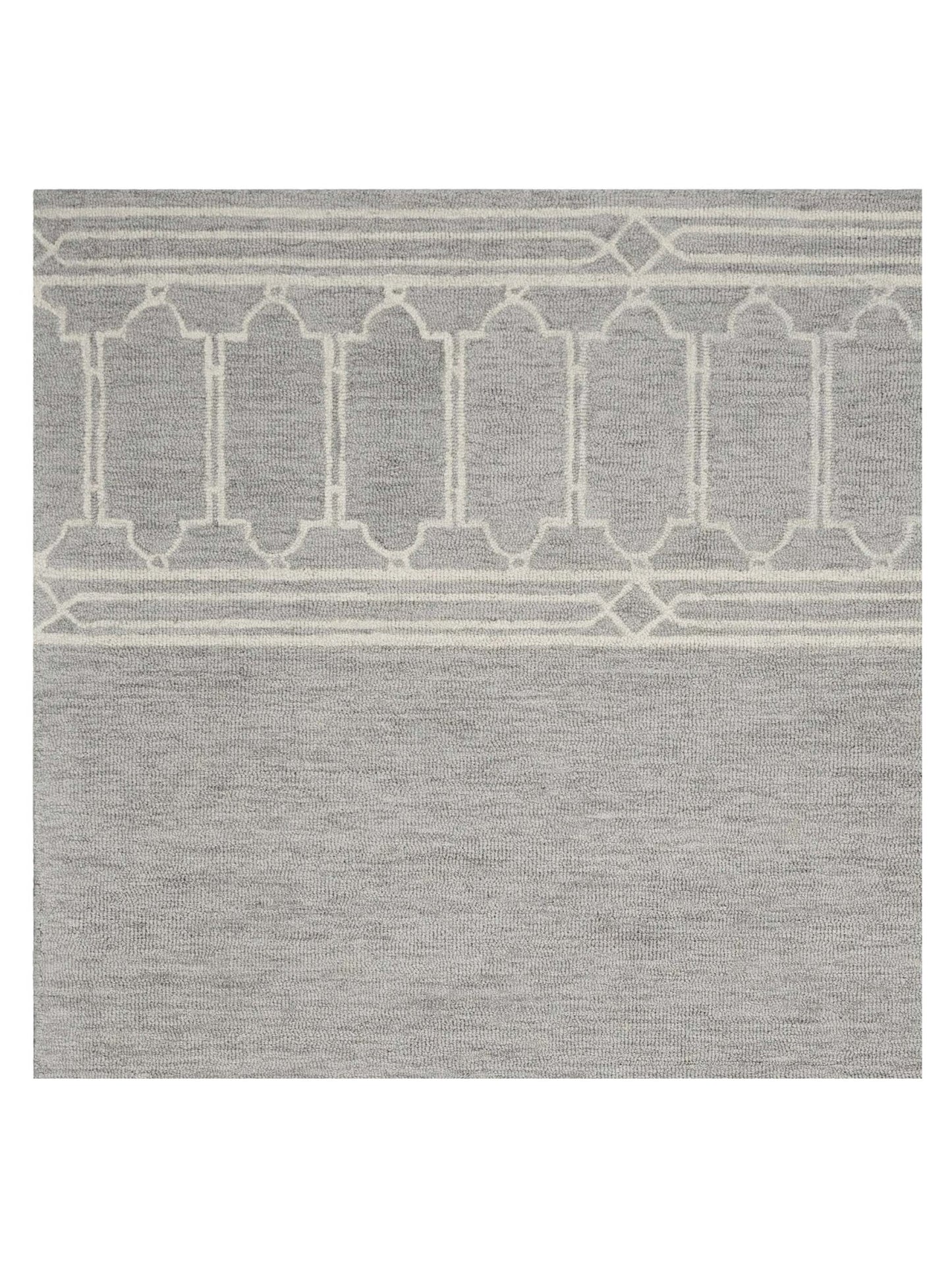 KAS Gramercy 1633 Grey Transitional Tufted Rug - Rugs - KAS - Atlanta Designer Rugs