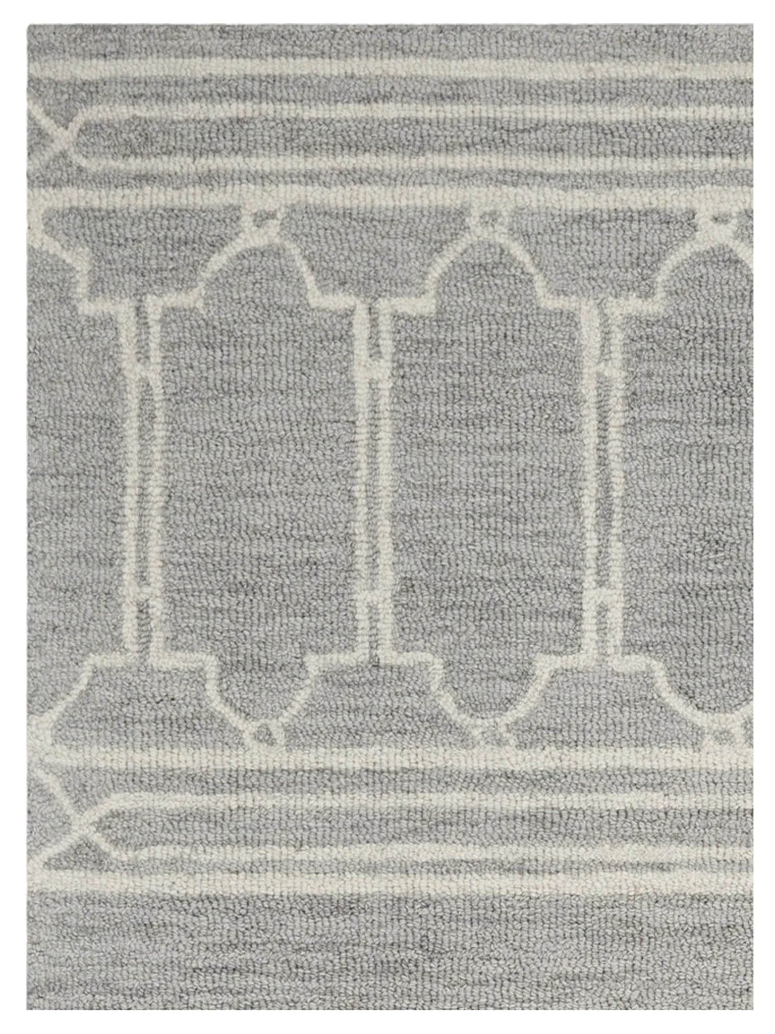 KAS Gramercy 1633 Grey Transitional Tufted Rug - Rugs - KAS - Atlanta Designer Rugs