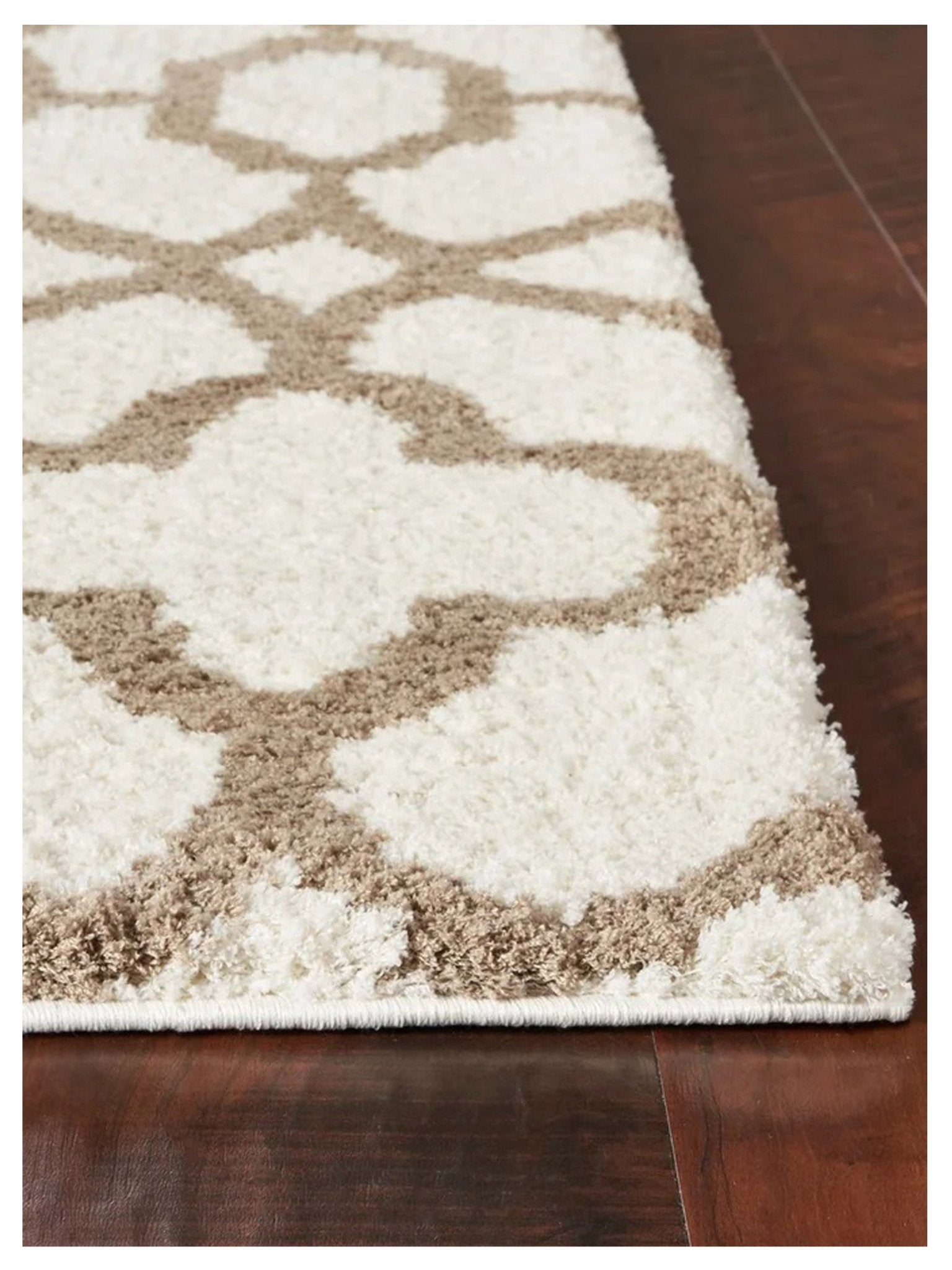 KAS Oasis 1652 Ivory Beige Casual Machinemade Rug - Rugs - KAS - Atlanta Designer Rugs