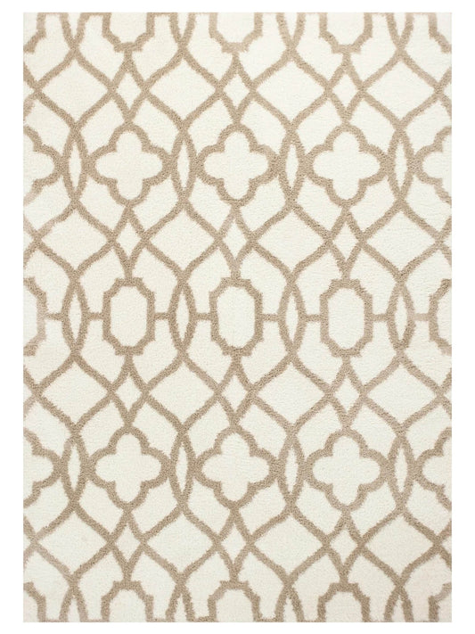 KAS Oasis 1652 Ivory Beige Casual Machinemade Rug - Rugs - KAS - Atlanta Designer Rugs