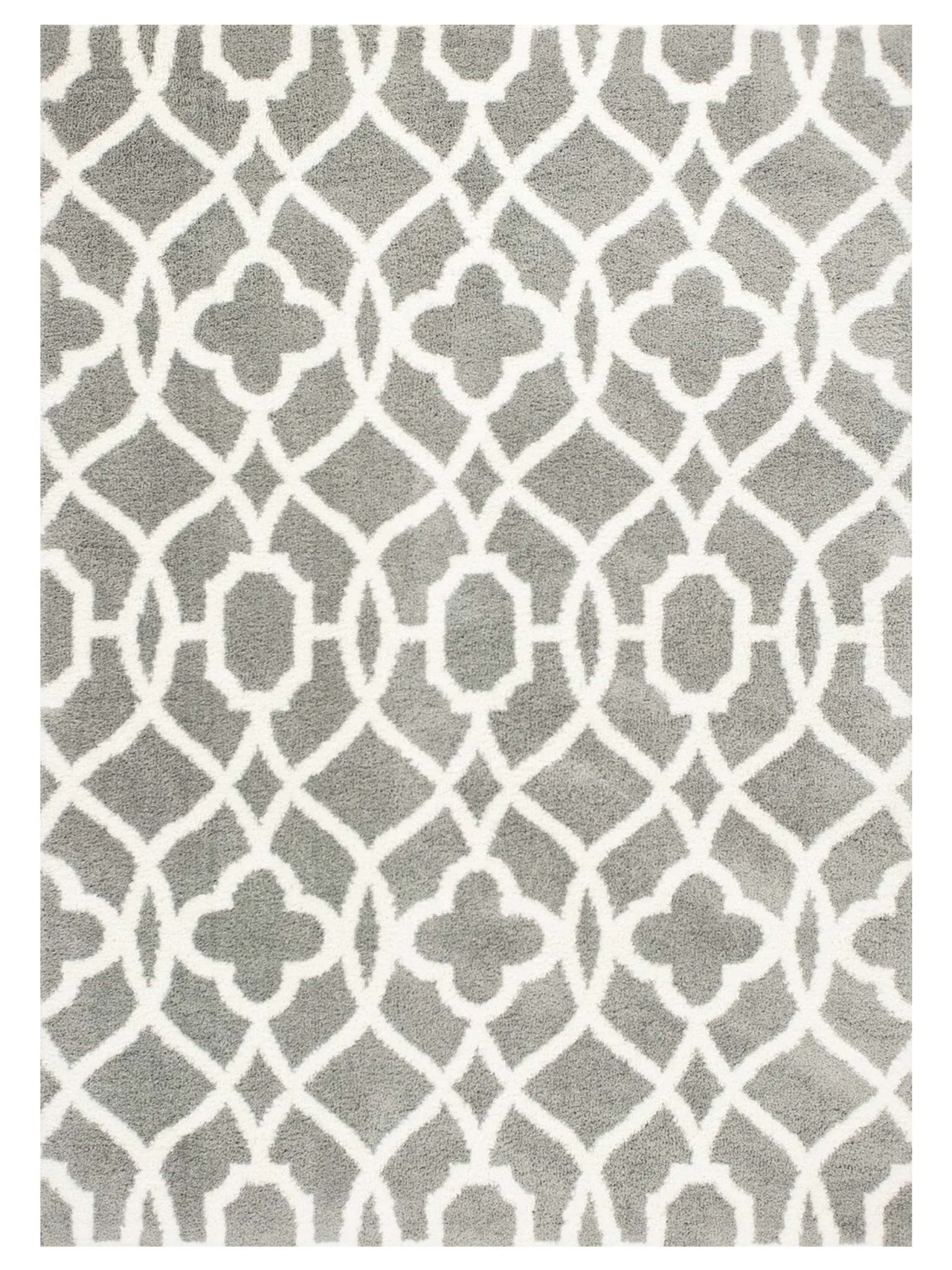 KAS Oasis 1653 Grey Ivory Casual Machinemade Rug - Rugs - KAS - Atlanta Designer Rugs