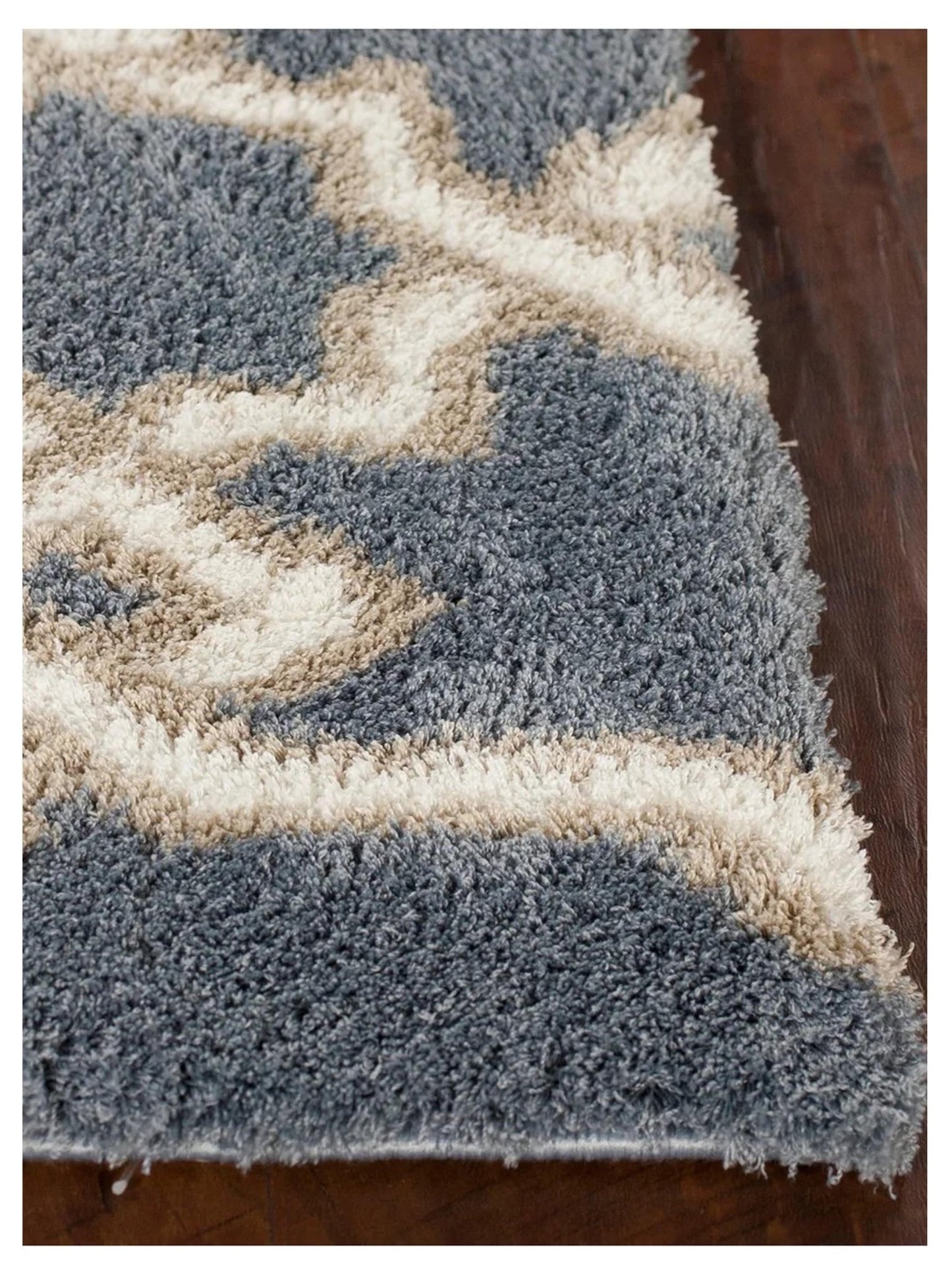 KAS Oasis 1654 Slate Blue Casual Machinemade Rug - Rugs - KAS - Atlanta Designer Rugs