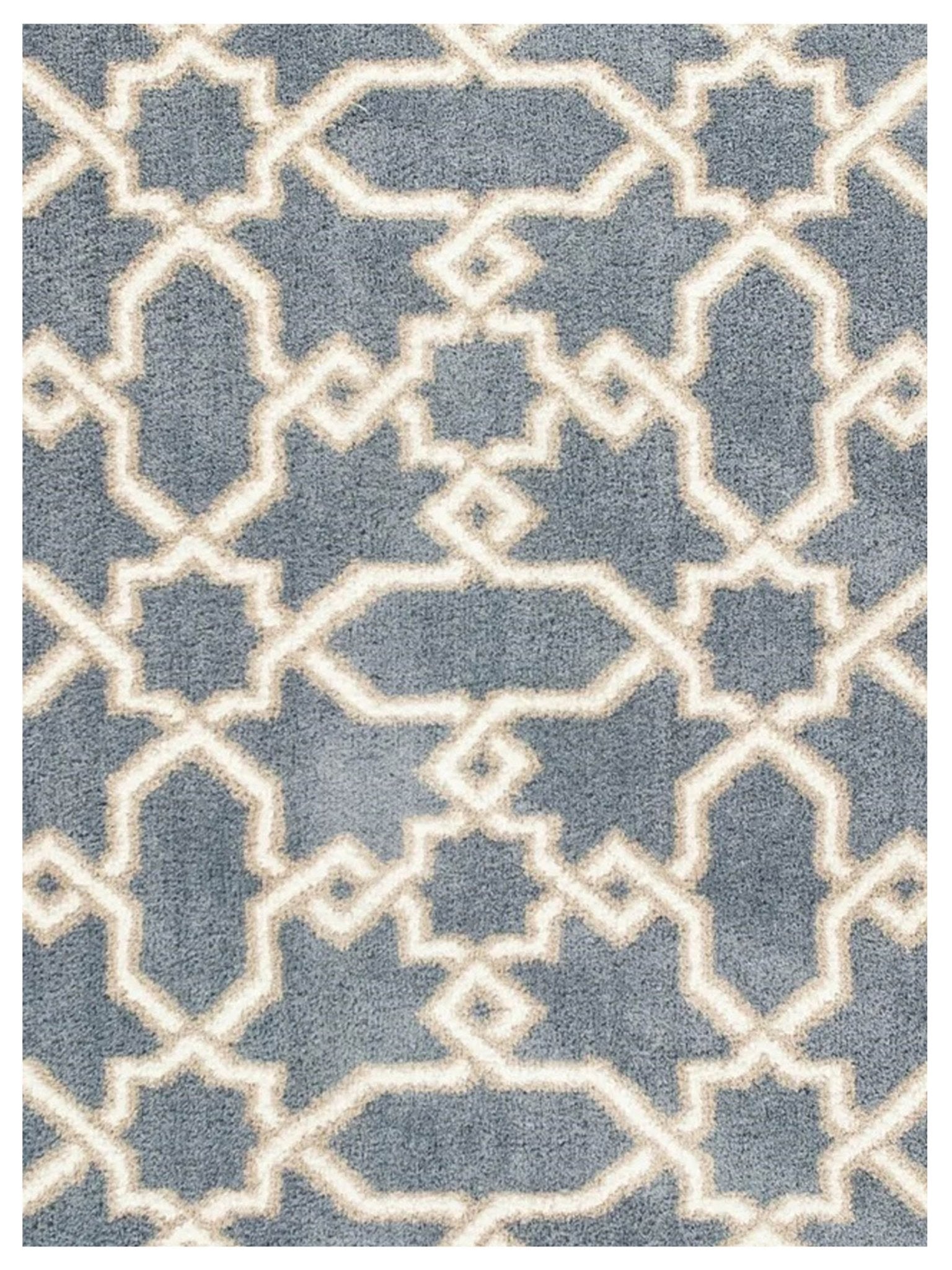 KAS Oasis 1654 Slate Blue Casual Machinemade Rug - Rugs - KAS - Atlanta Designer Rugs