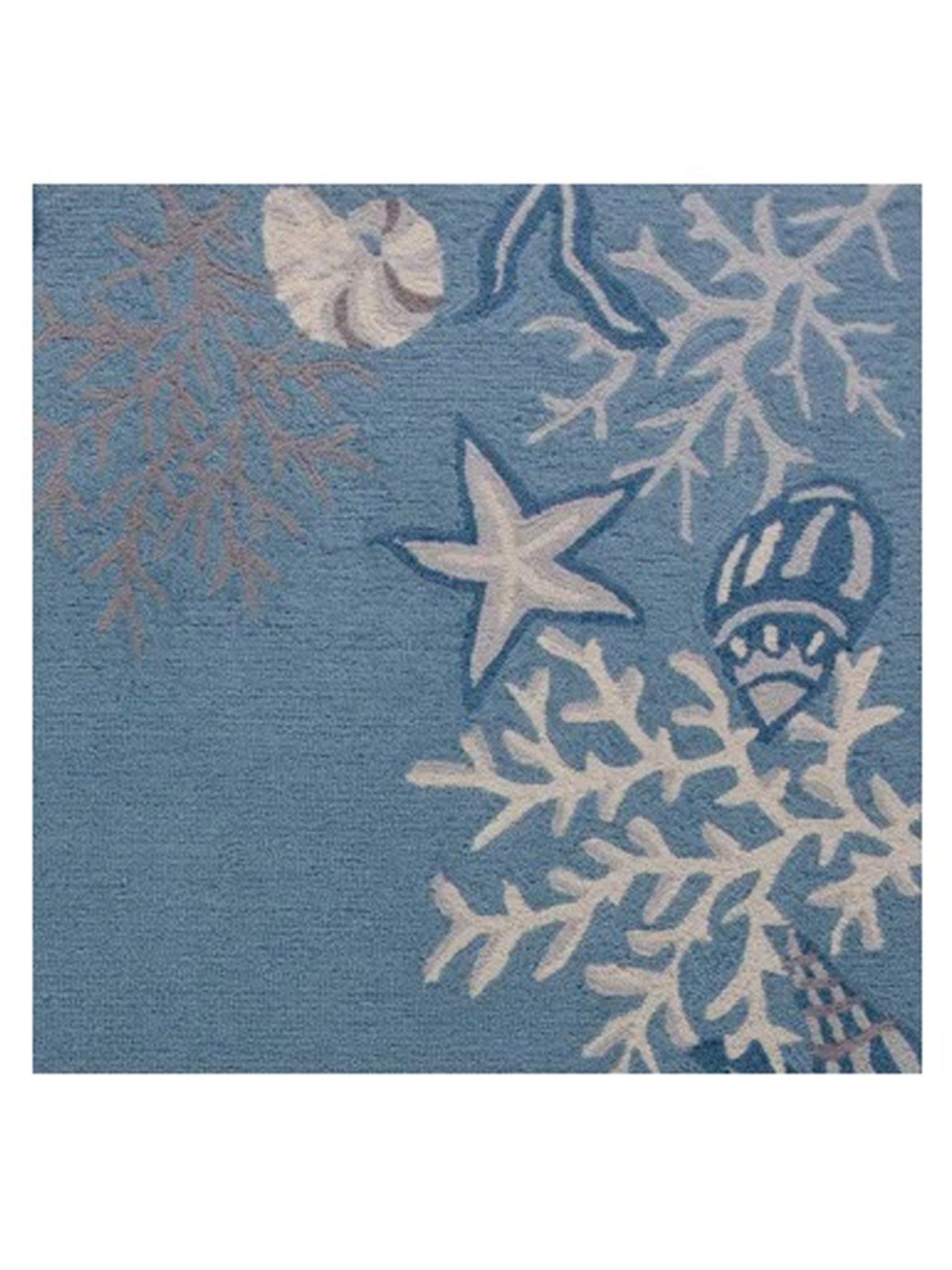 KAS Sonesta 2024 Sea Blue Coastal Tufted Rug - Rugs - KAS - Atlanta Designer Rugs